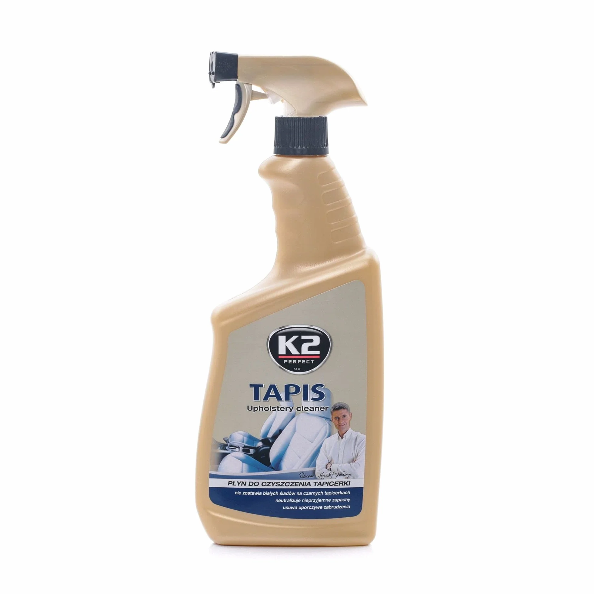 K2 Auto Tapis tapicerka i płótno czyste, profesjonalne mycie wnętrza samochodu, 700 ml