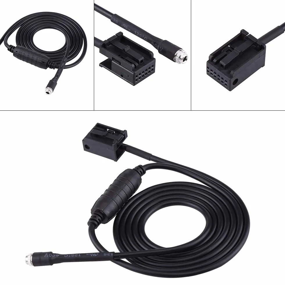 Kabel dodatkowy do samochodu, czarne gniazdo do dodatkowego adaptera, pasuje do E85 E86 Z4 CD X3 E83 12-biegunowego przewodu