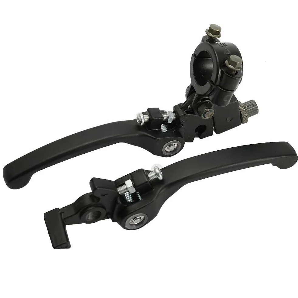 22 mm 7/8" zestaw dźwigni sprzęgła hamulcowego, składana dźwignia sprzęgła z dźwignią hamulca okoniowego do CRF IRBIS Apollo Xmotos KAYO BSE Pit Dirt Bike