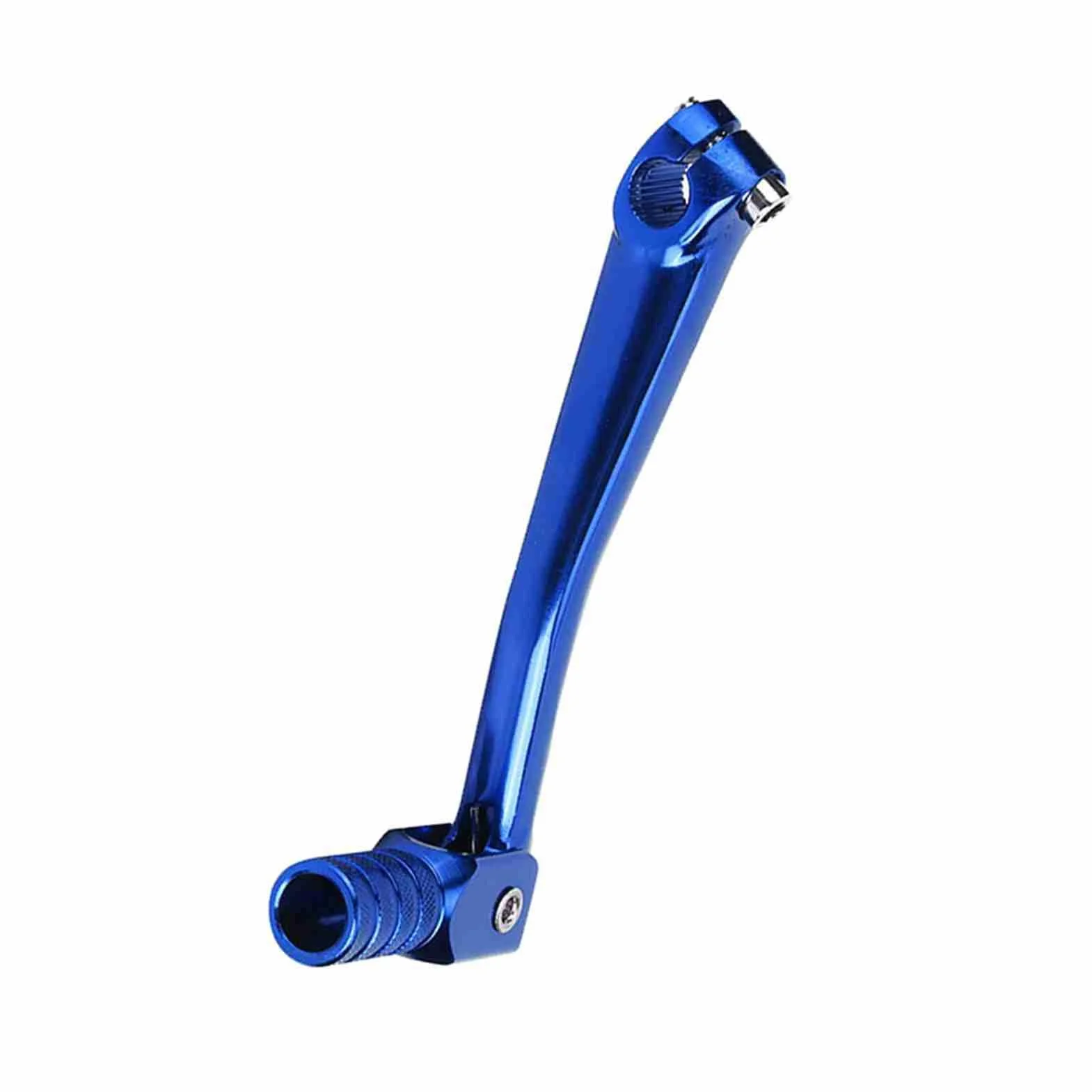 Motocykl Kickstart, Uniwersalna Dźwignia Zmiany Biegów Motocykla Złota, Inne, Akcesoria do Modyfikacji Motocykli Dźwignia Zmiany Biegów ze Stopu Aluminium Cnc (czerwona) (BLUE)