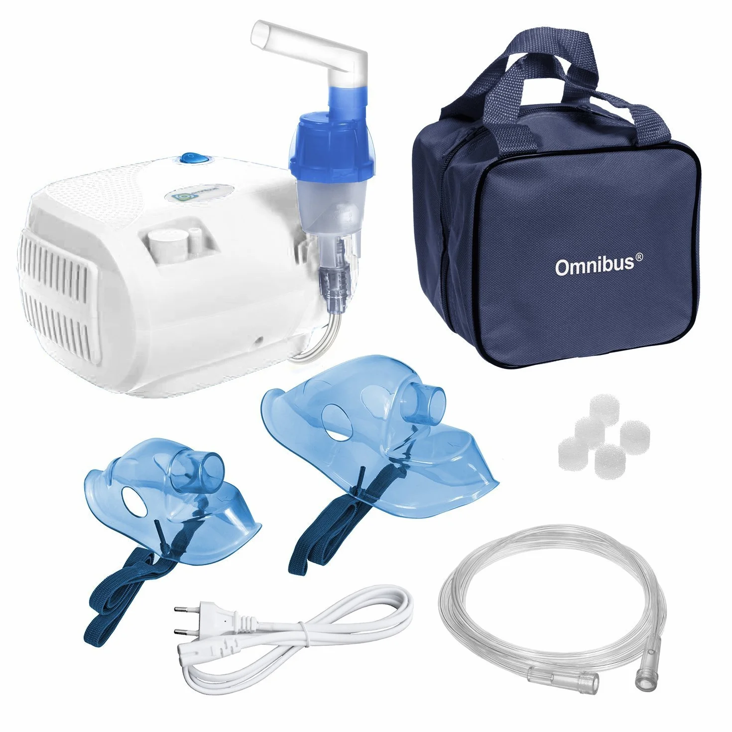 Omnibus BR-CN116 inhalator kompresor inhalacyjny