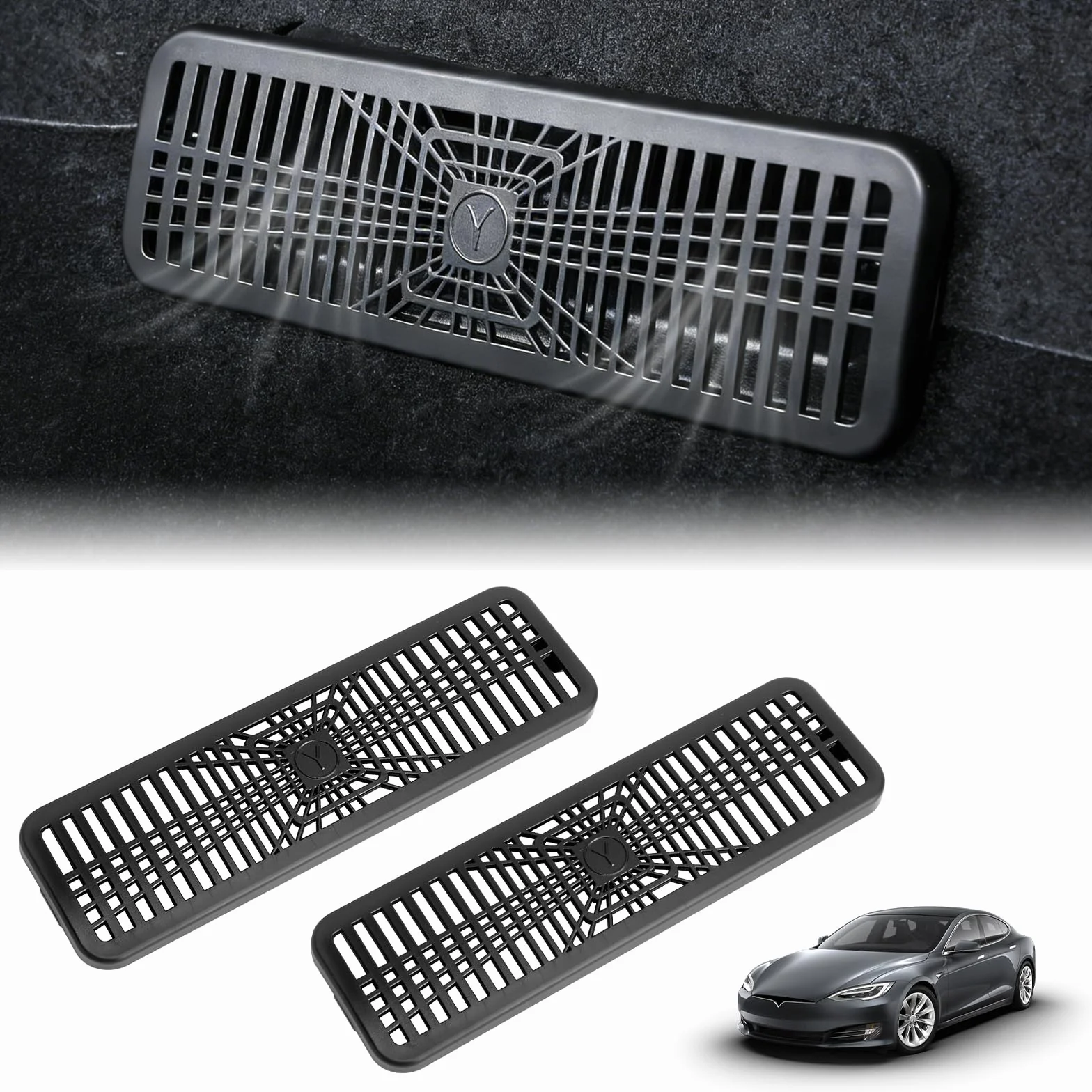 Tesla model Y Juniper 2025 2026 osłona wentylacyjna do samochodu samochodu Air Vent osłona wentylacyjna do Tesl-a Model Y Juniper 2025 2026 na tylne siedzenie klimatyzacji Outlet Cover Model Y