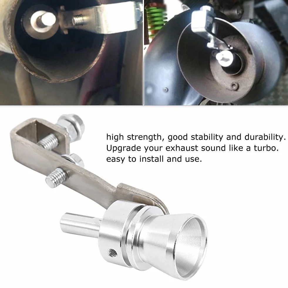 Car Exhaust Insert Whistler Auto Turbo BOV Whistle Sound Catback Schalldämpfer Auspuffrohrspitze Zubehör