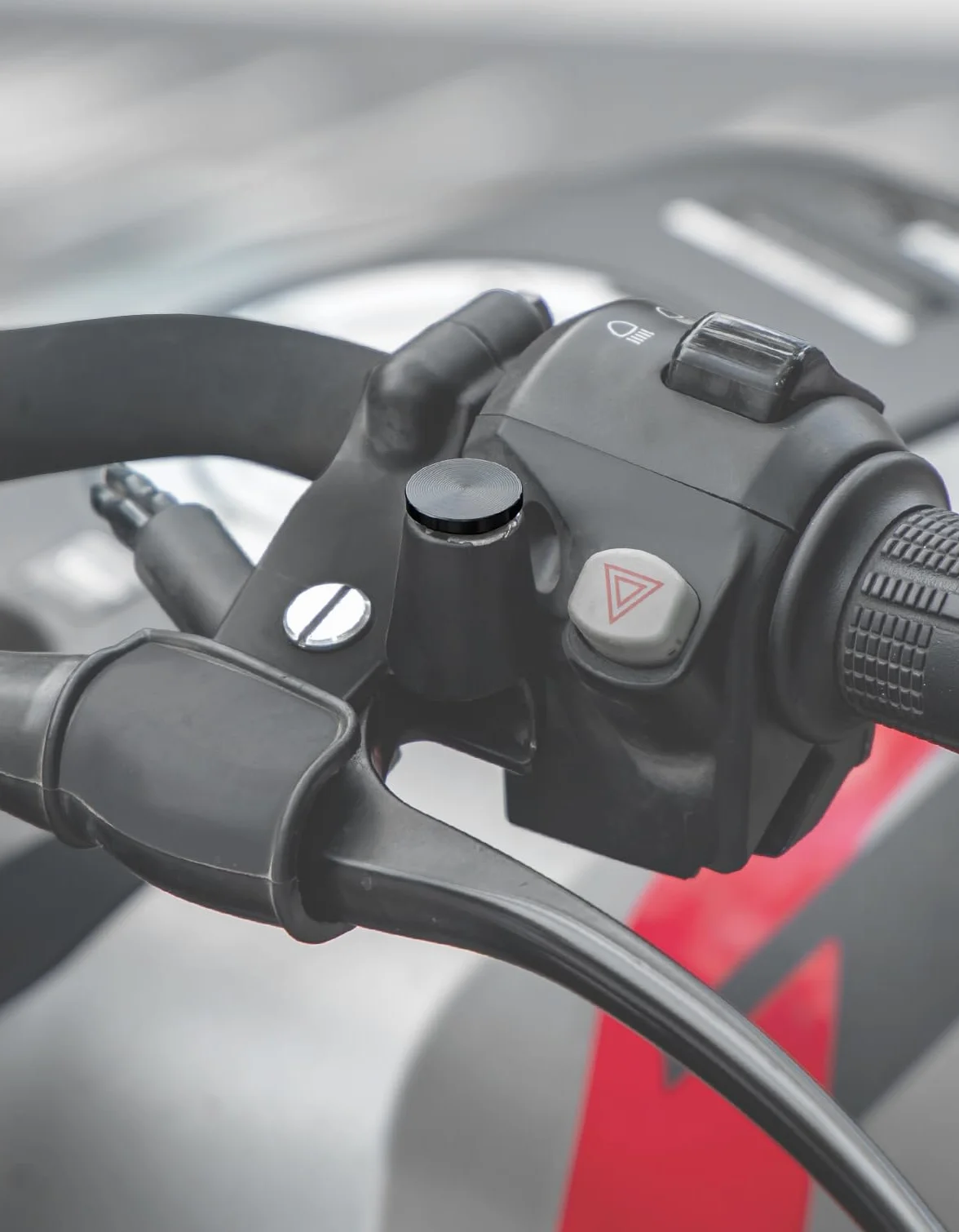 KEMIMOTO Uniwersalne śruby zaślepk do lusterek motocyklowych M10, CNC aluminium, osłony lusterek motocyklowych na gwint M10, śruby osłonowe gwintowane, 2 sztuki