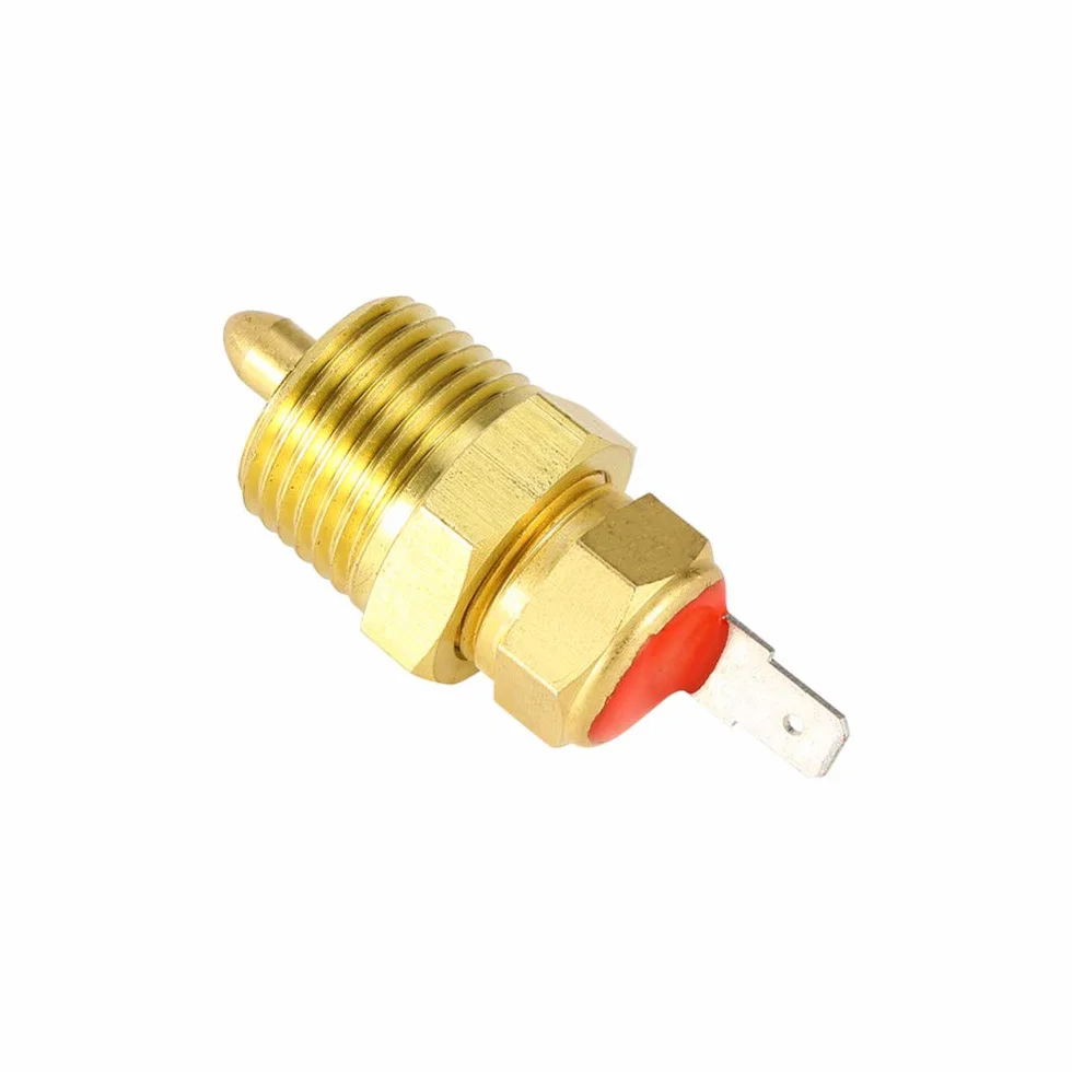 Thermostat-Temperaturschalter mit 3/8-Zoll-Rohrgewinde, 185 bis 175 Grad Elektromotor Kühlventilator Thermostat Temperatursensor Schalter, passend für 25,4 cm / 30,5 cm / 35,6 cm / 40,6 cm Lüfter