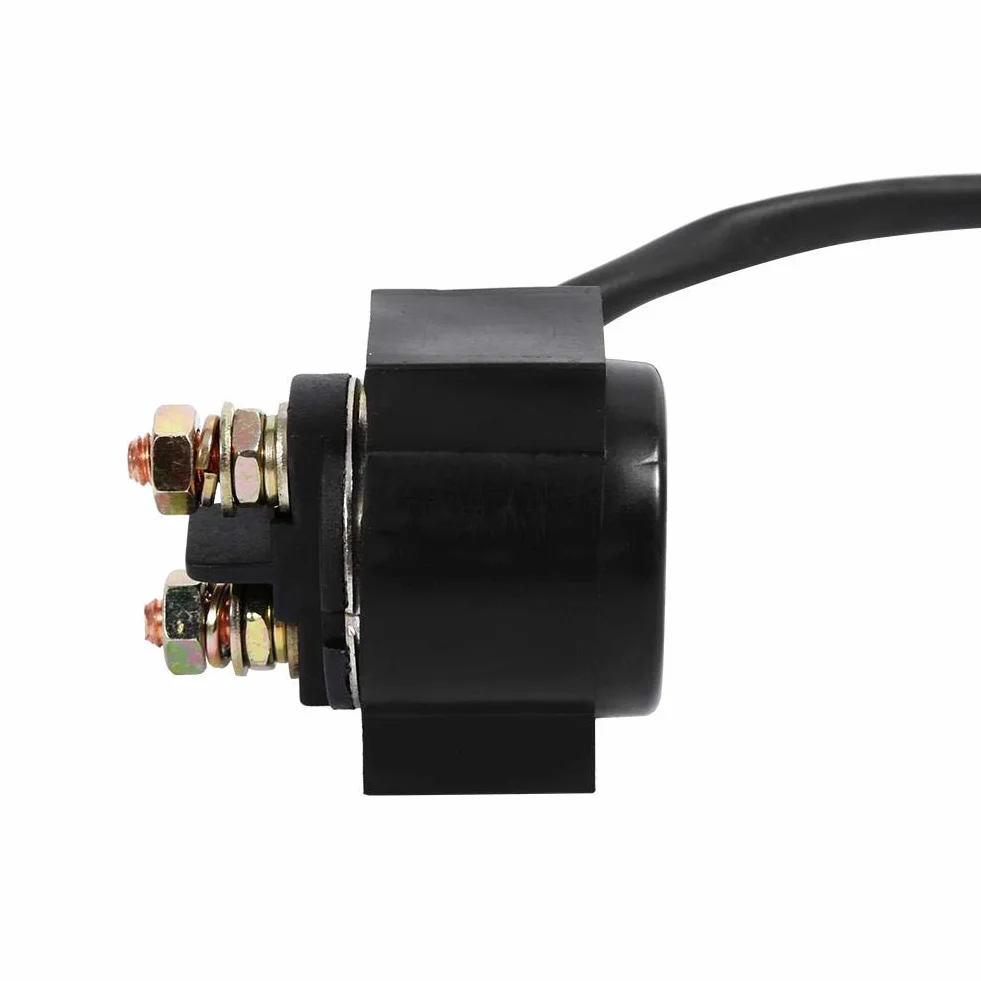 Przekaźnik rozrusznika,125cc solenoid-KIMISS 12 V przekaźnik elektromagnetyczny rozrusznika silnika przekaźnik rozrusznika elektromagnetyczny dla chińskiego skutera ATV 50cc 125cc 150cc 250cc