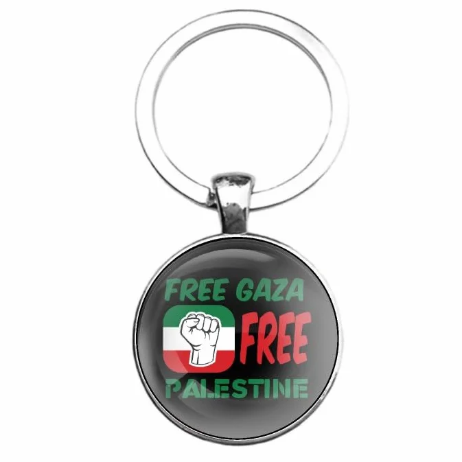 Brelok ze szkła - Free Gaza Free Palestine