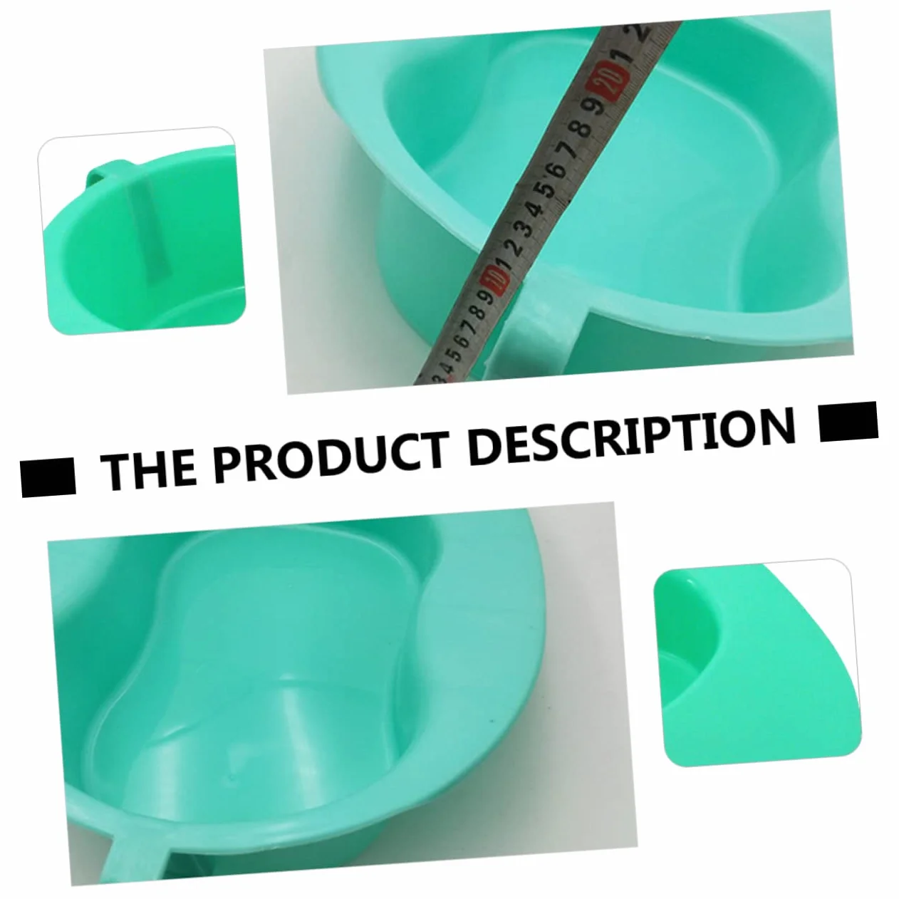 FRCOLOR Uchwyt Do Urinalu Plastikowy Bedpan Dla Kobiet Ciąży Wygodny Łatwy Użyciu