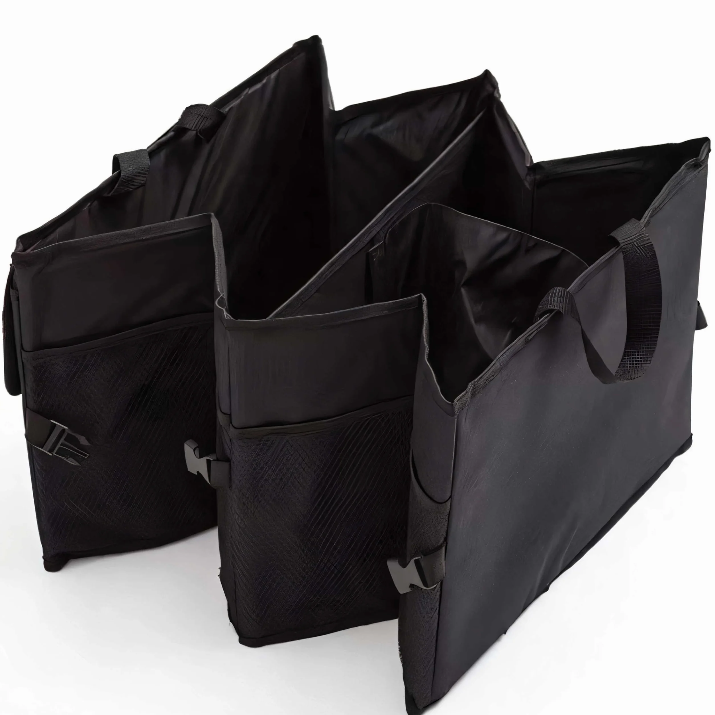 Retoo Składana torba do bagażnika samochodowego 53 x 37 x 26 cm, organizator bagażnika, pudełko składane, stabilna torba samochodowa, na zakupy, organizer do narzędzi, płynów