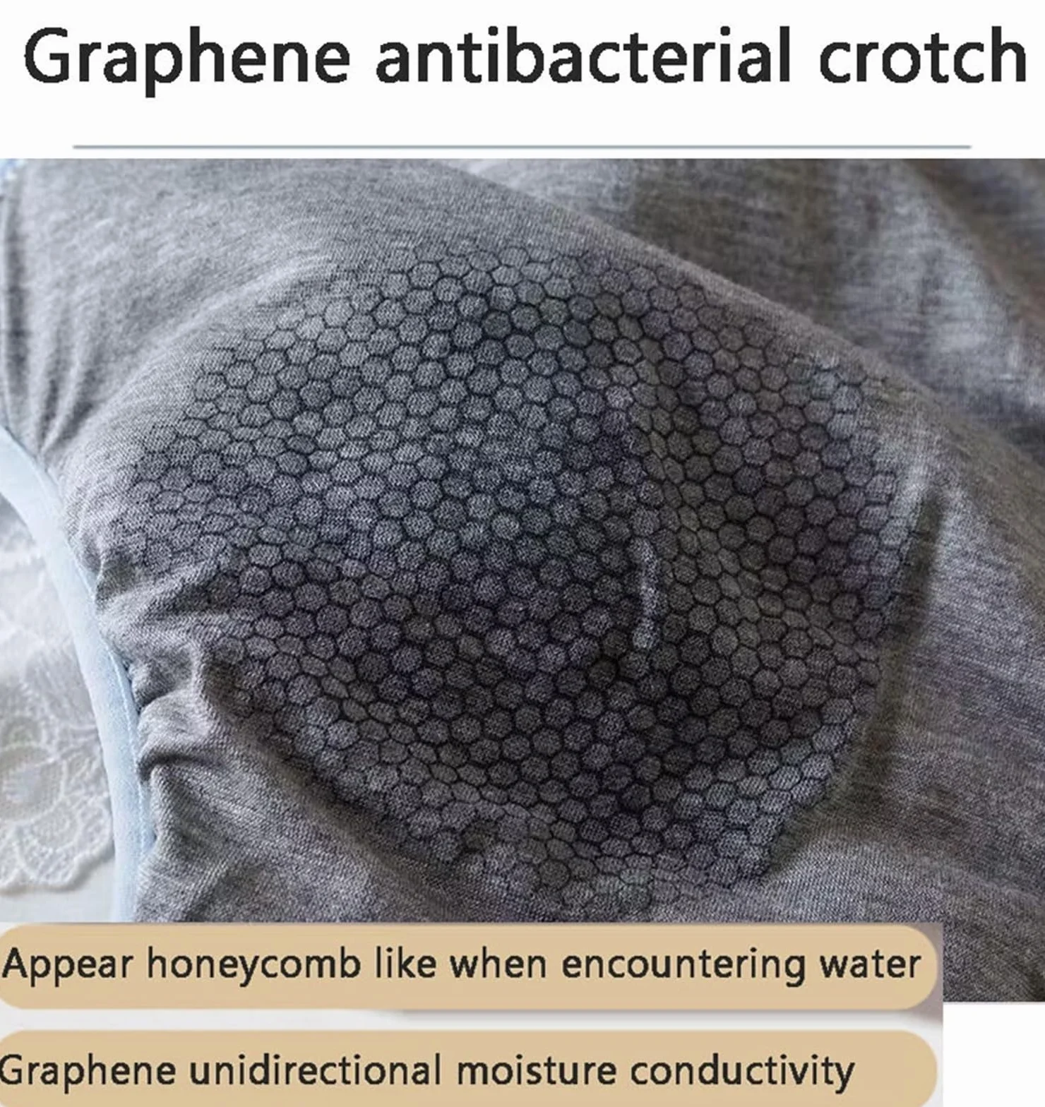 Majtki Pooperacyjne Bawełniane Szczelne Bielizna Pieluchy Wielorazowe Damskie Umiarkowane Nietrzymanie Moczu (Apricot, 3XL)