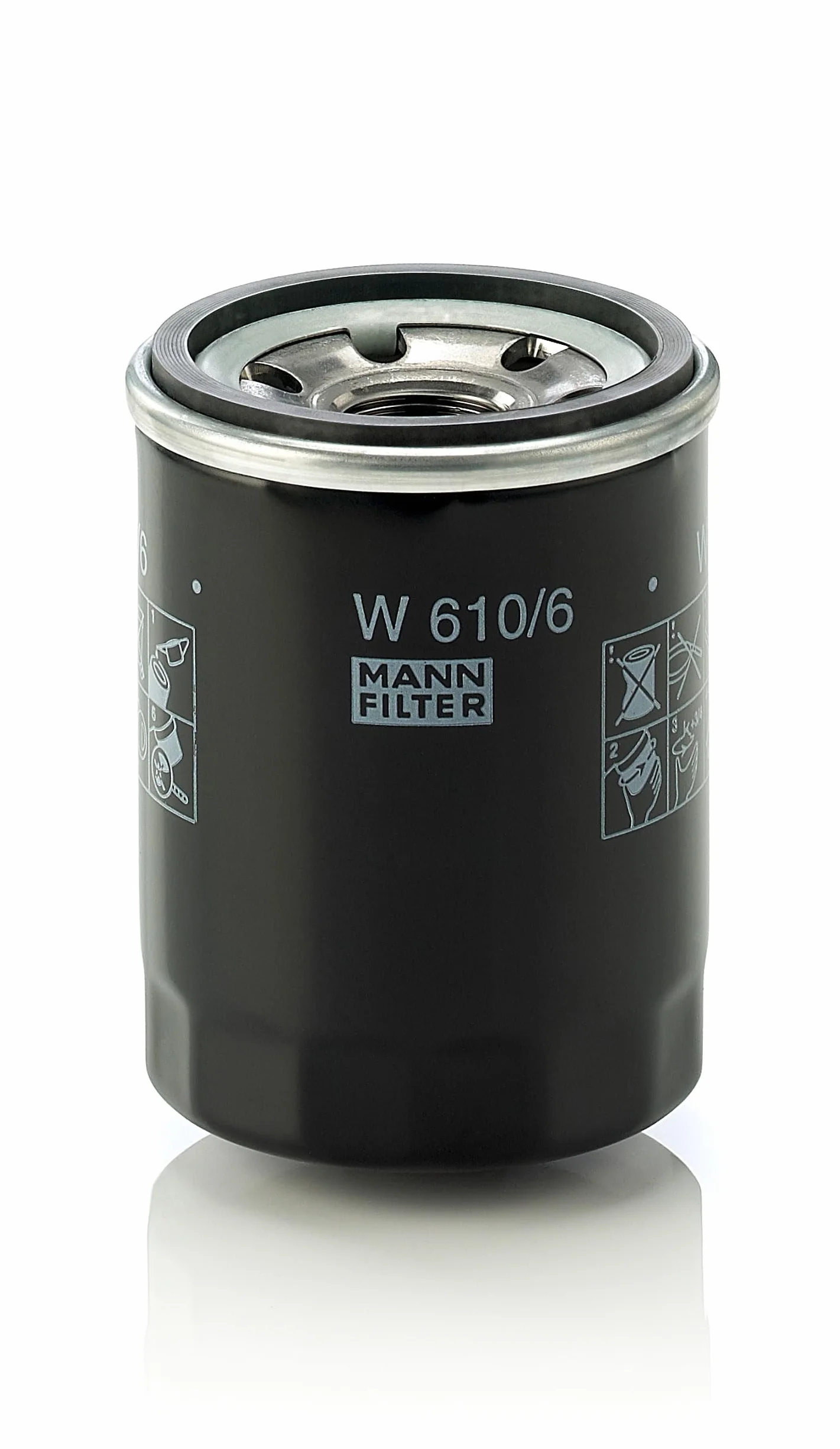 MANN-FILTER W 610/6 Filtr olejowy - do Samochody osobowe + dostawcze