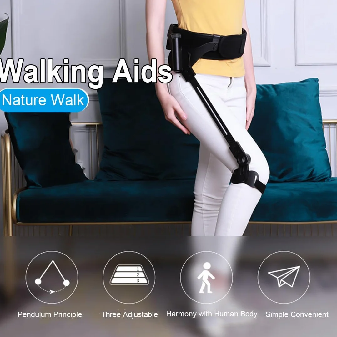 Exoskeleton Legs Walking Aid Bionic Power Walking Training Device 3 regulowane poziomy siły