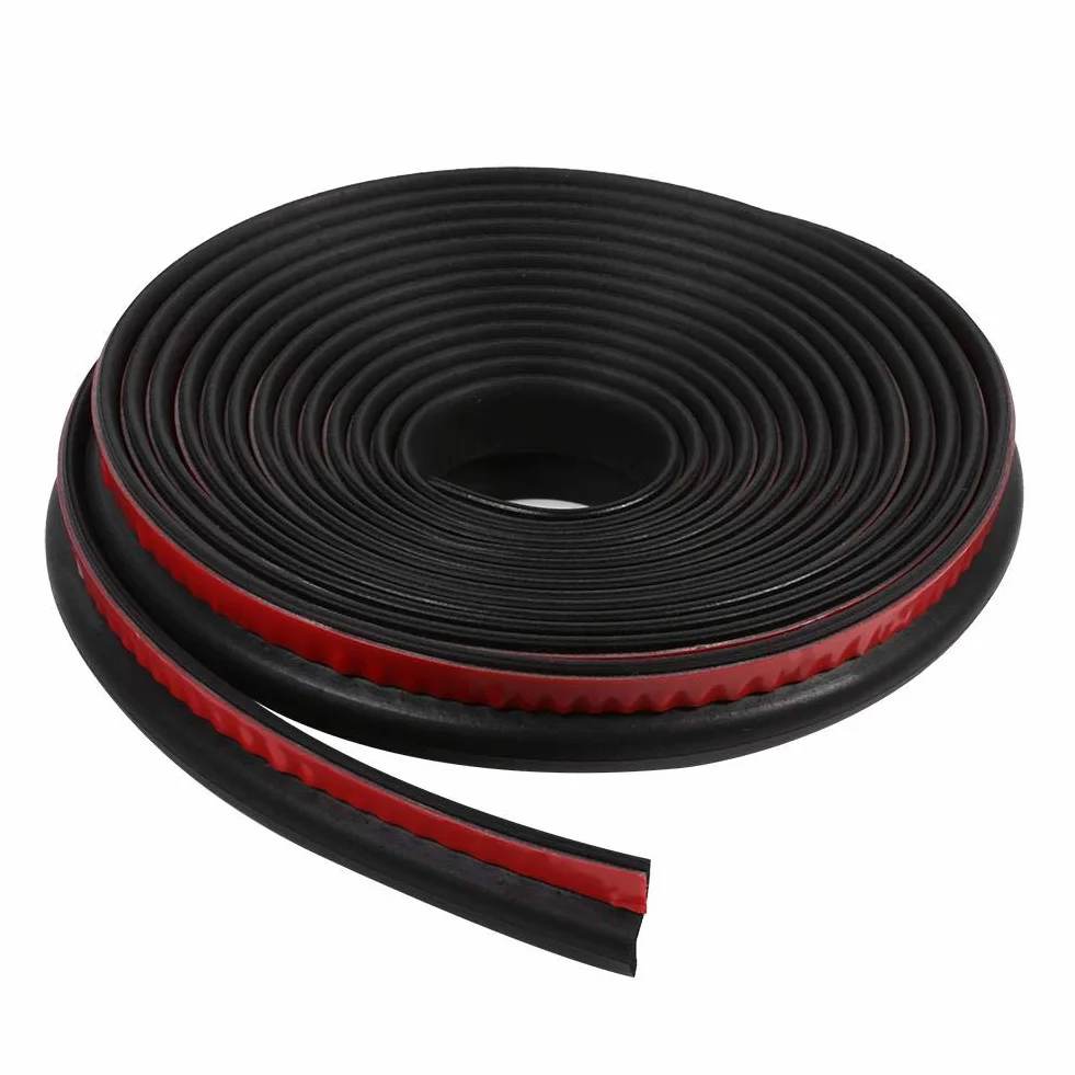 Z 4M uniwersalny samochód ciężarówka drzwi samochodowych listwa uszczelniająca do drzwi samochodowych osłona krawędzi gumowa uszczelka Hollow Weather Strip Rubber Draft Seal Strip