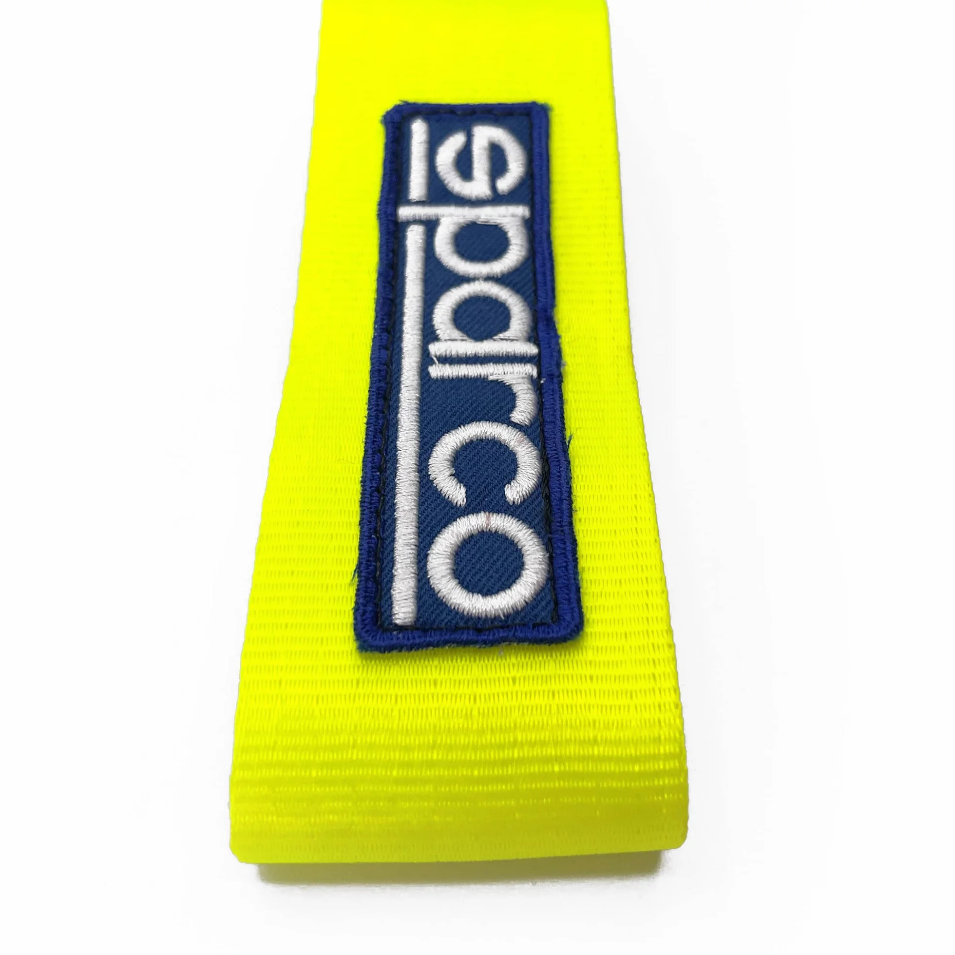 SPARCO 01638GF Performance hak holowniczy - Fluo Yellow - maks. 2000 kg - otwór 16 mm