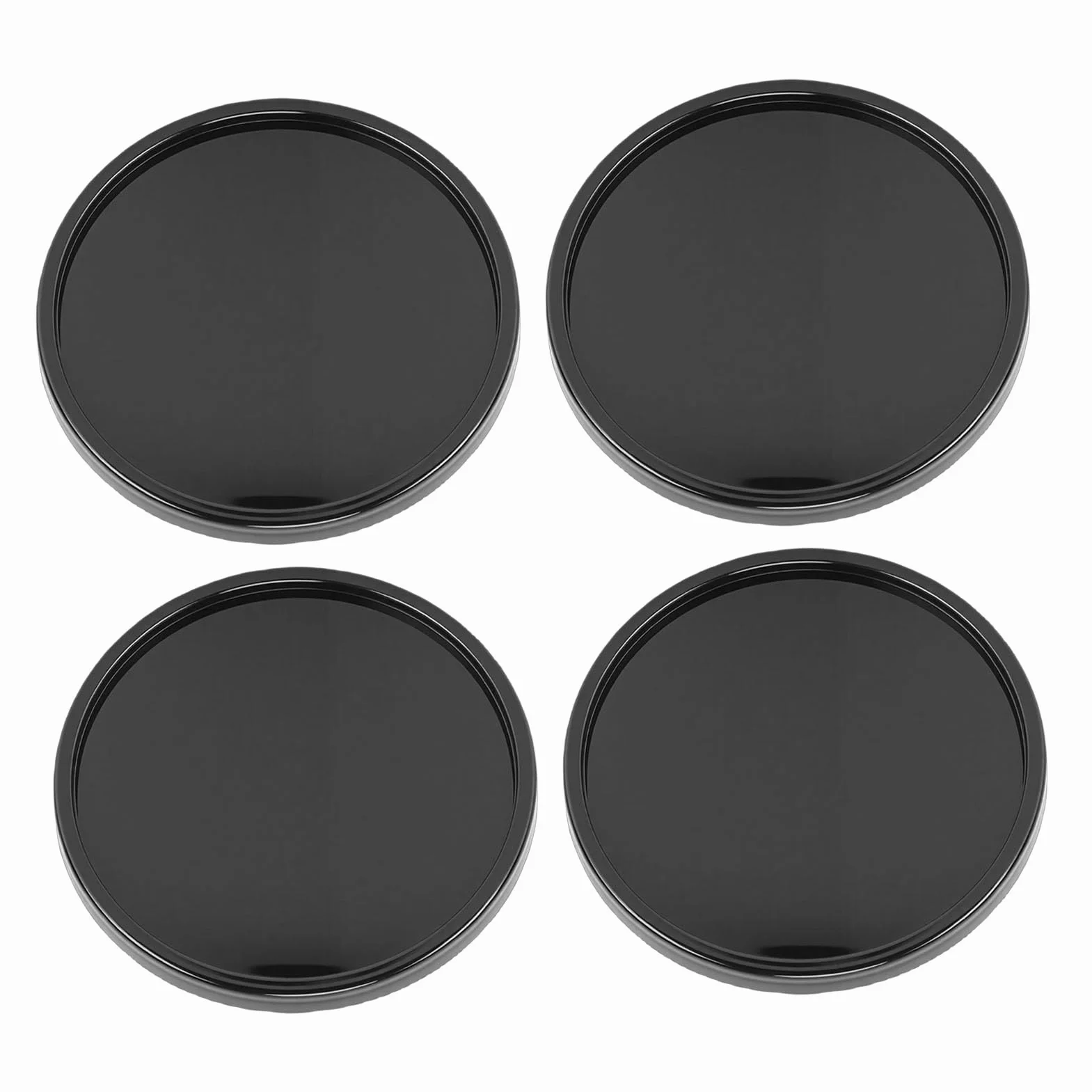 Bediffer Nakładki Centrujące Koła Jakość Zamienna Hydroizolacja 62 Mm OD 47,5 Mm ID dla, łatwa Instalacja dla Entuzjastów Samochodów (Czarny)