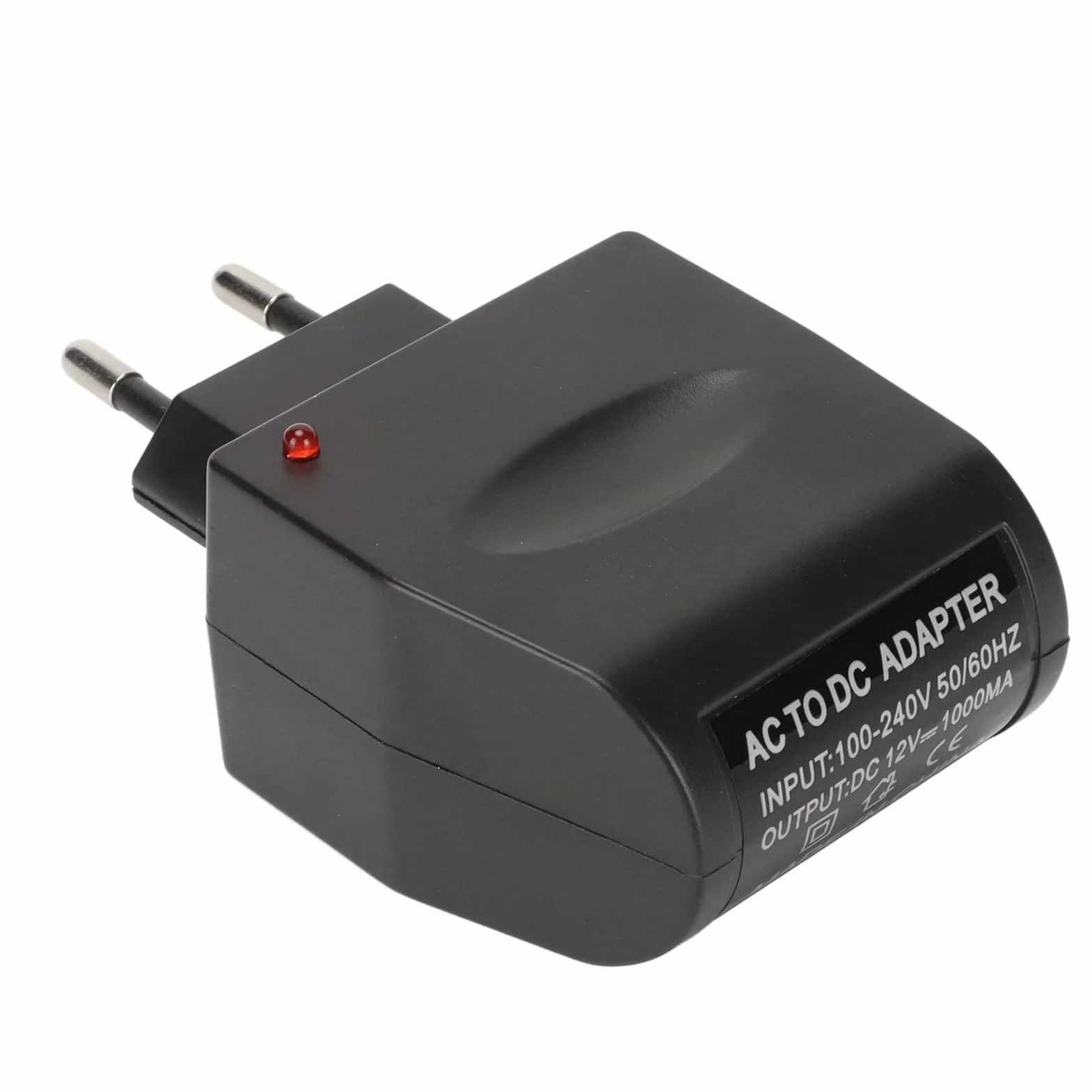 Przetwornica 12V 1A DC, AC 240V do DC 12V Gniazdo Zapalniczki Samochodowej Zasilacz, 12W Konwerter Zasilacza Transformator ścienny Adapter Wtyczki do Małej Elektroniki Samochodowej(E.U. Plug)