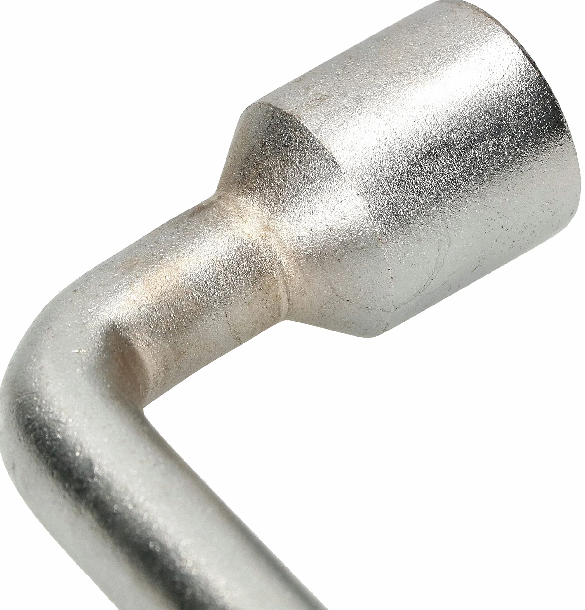 KOTARBAU® Klucz do kół samochodowych wygięty SizeName ze stali węglowej chromowany, srebro, 21 mm