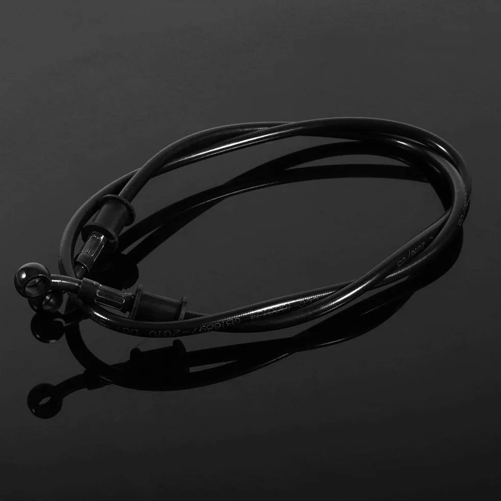 Wąż sprzęgła motocyklowego 50-120 cm pleciony stalowy izolacja cieplna 600 mm
