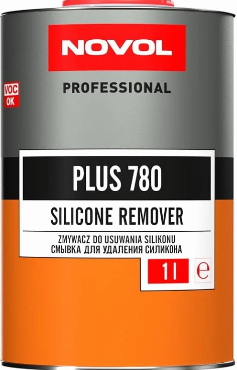 Novol Professional Plus 780 Slow Panel Wipe Panel Odtłuszczacz Antysilikonowy środek do usuwania lakieru wstępnego 1 l - Autobody Renowacja lakieru samochodowego Naprawa samochodów