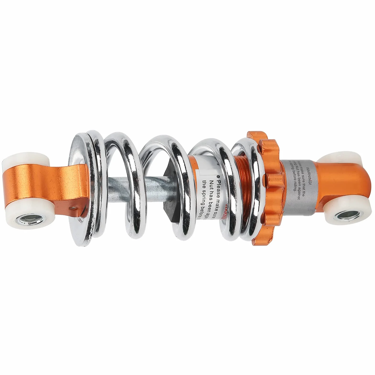 Amortyzator, Sprężyna amortyzująca motocykla 400 funtów do sprężyny ze stali nierdzewnej ze stopu aluminium mini skuter skok otwór 125 mm