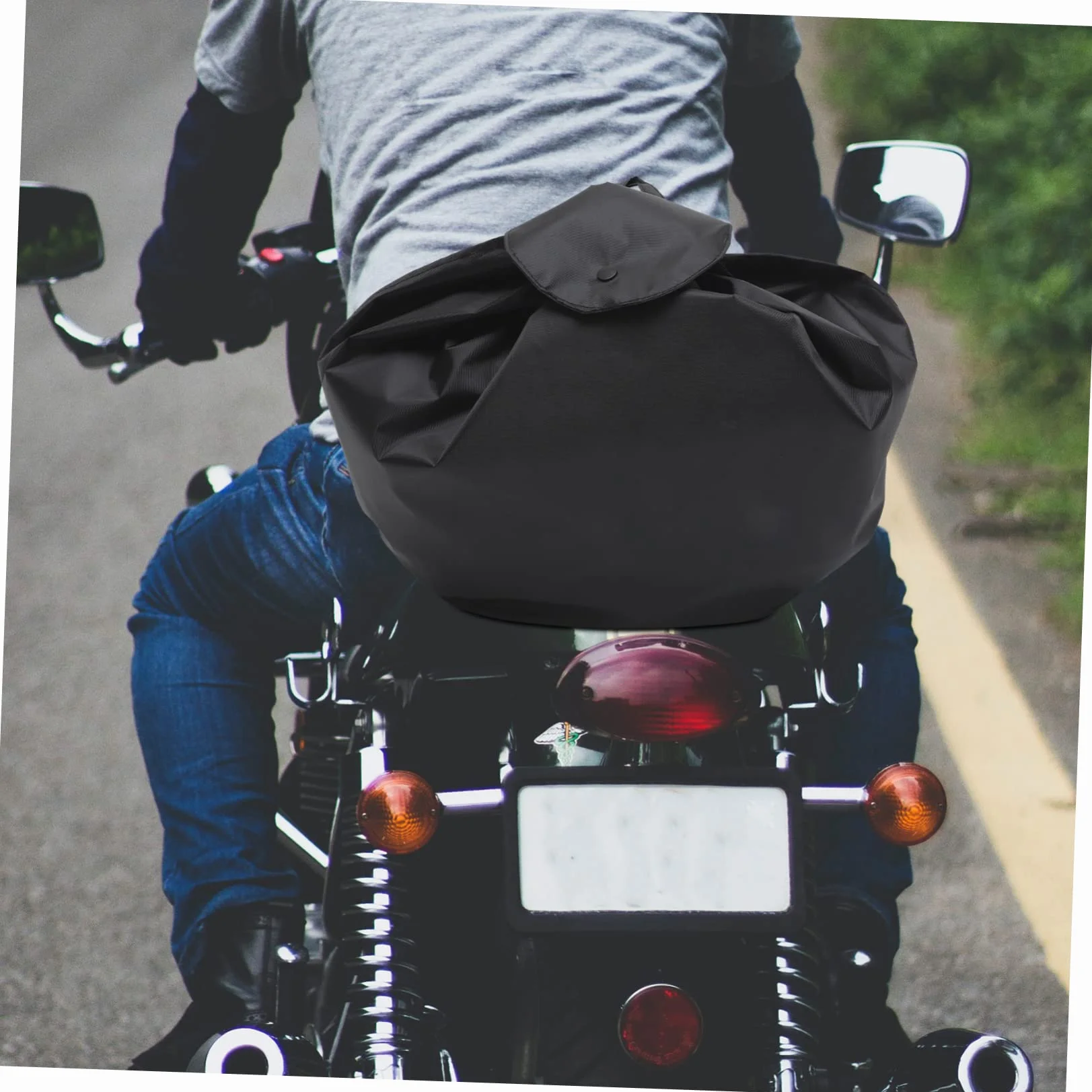 BESTYASH Pojemna Torba Wodoodporna Torba Do Przechowywania Kasku Idealna Do Motocykli Sportów i Codziennego Użytku Praktyczne Rozwiązanie Każdą Okazję Odporna Kurz i Uszkodzenia