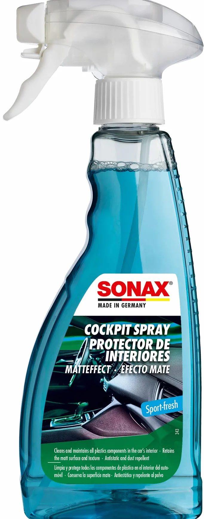 Sonax 03572410 Środek Czyszczący, Niebieski, 500 ml
