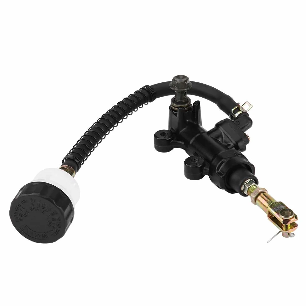 KIMISS Pompa hydrauliczna tylnego hamulca nożnego z zbiornikiem for SUZUKI GSXR 600 750 1000 1300 | Cylinder główny hamulca | Wysoka wydajność