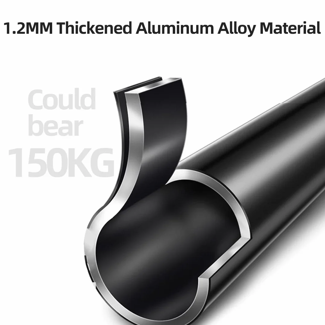 Antypoślizgowe kule do chodzenia ze stopu aluminium, regulowana laska czworokątna dla osób starszych (czerwona, zestaw 3 szt.)