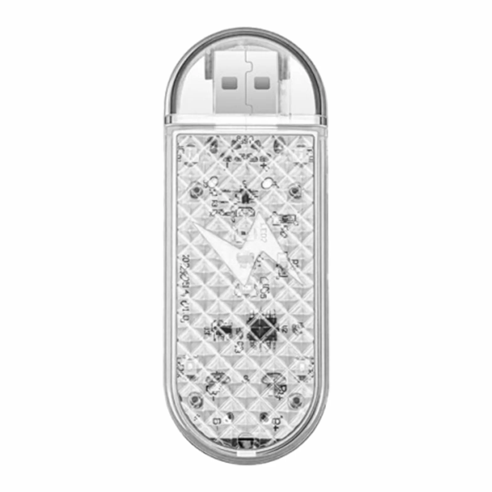 Magnetyczna lampka LED z czujnikiem powitalnym do drzwi samochodu, oświetlenie projektora USB