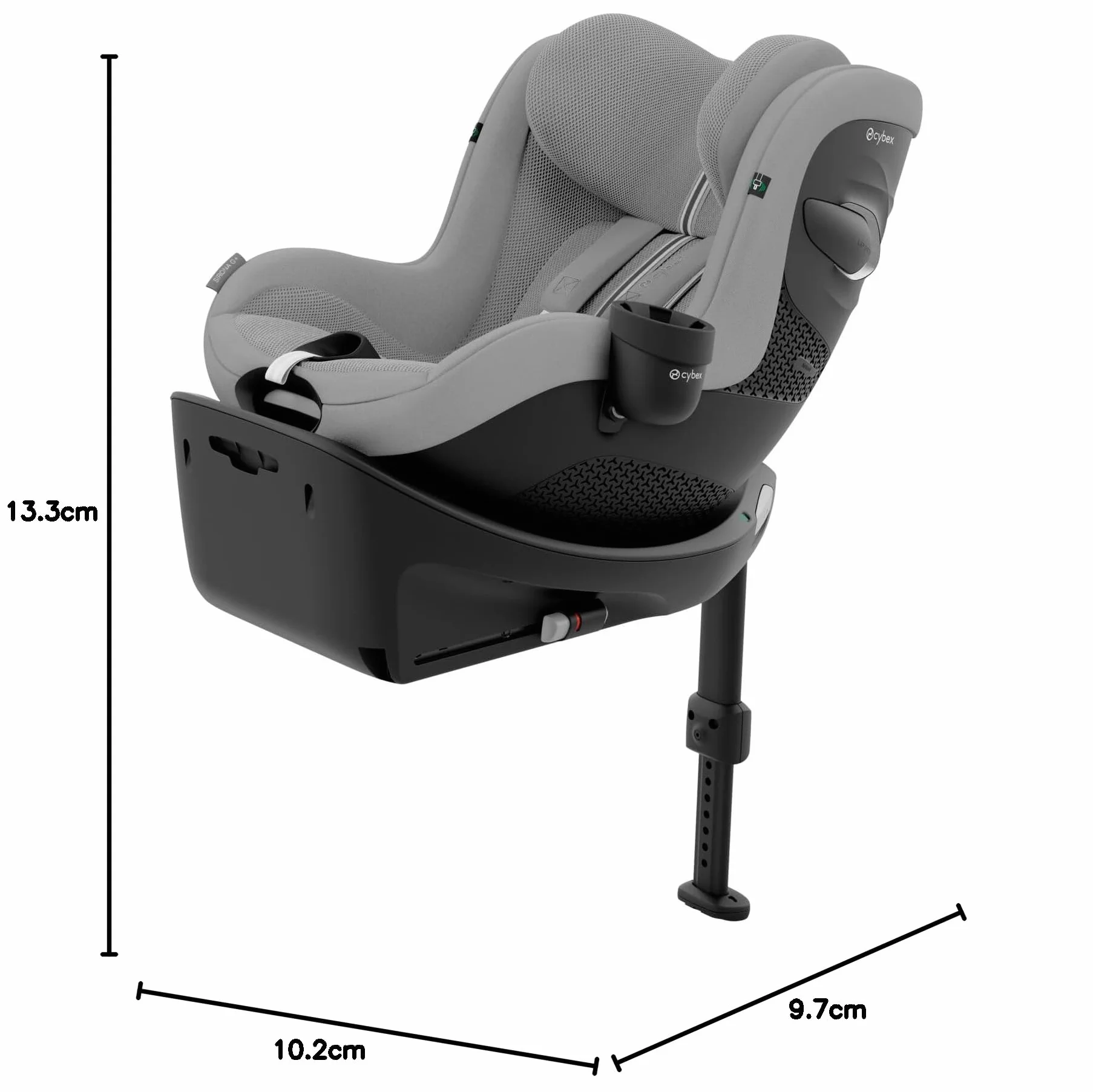 Cybex Uchwyt Czarny 10,5 x 9,1 x 12 cm 135 g