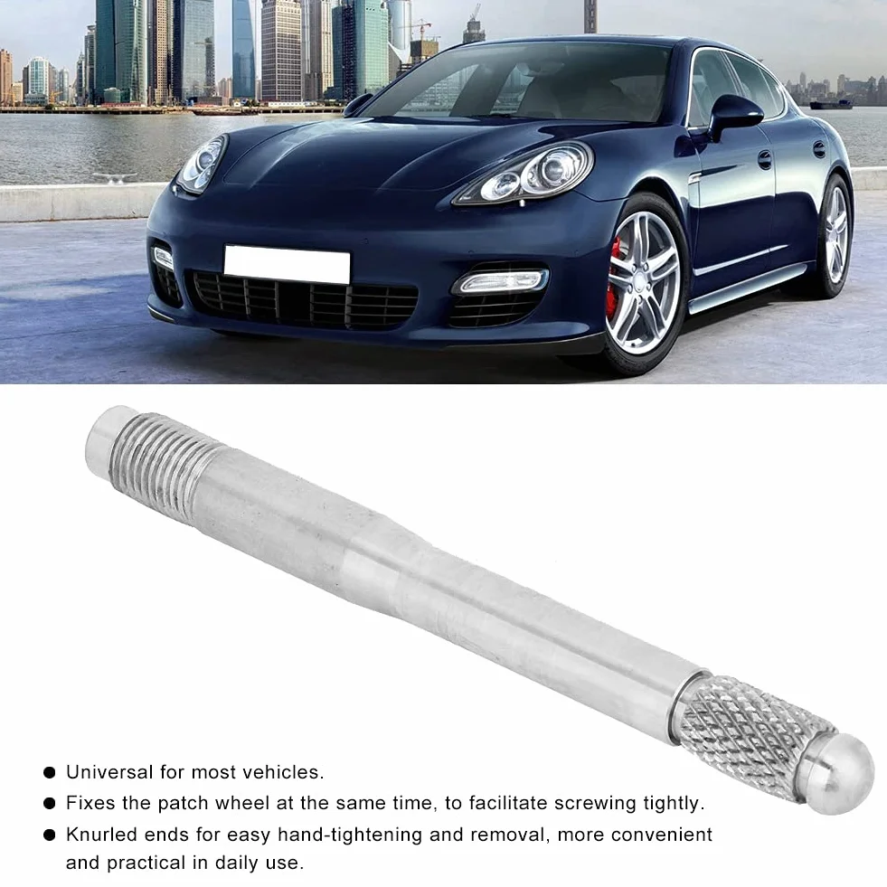 Wieszak na Koła Zestaw Kołków ze Stali Nierdzewnej Pomoc w Montażu Koła Samochodowego Narzędzie do Zmiany Opon M12x1,25/M12x1,5 Uniwersalny (M12*1,5)