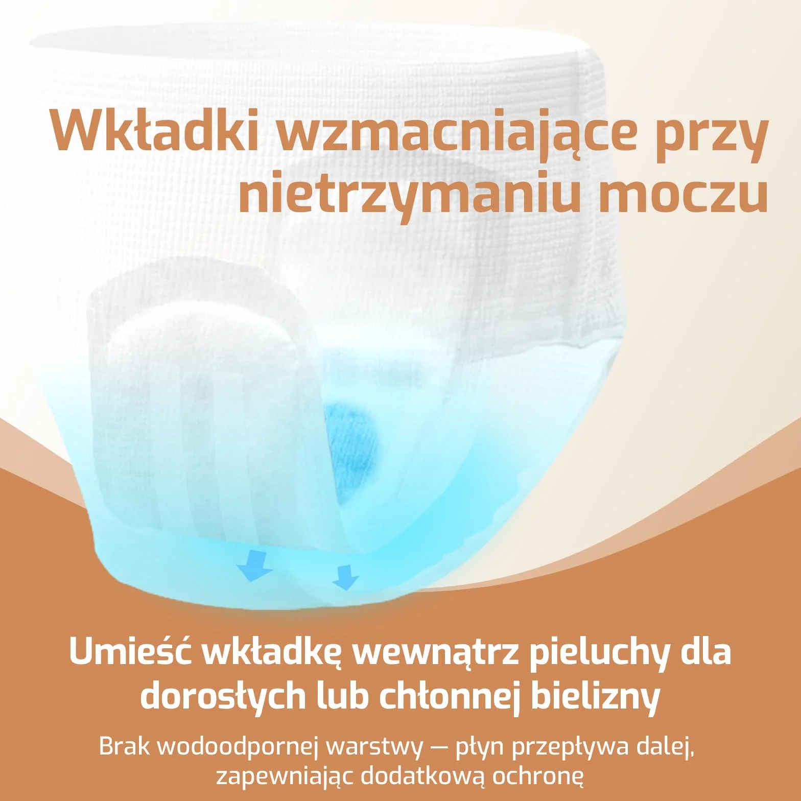 SUNKISS Booster Pads do pieluch dla dorosłych, wkładki inkontynencyjne z dodatkową siłą ssącą, kontrola zapachu, 120 sztuk