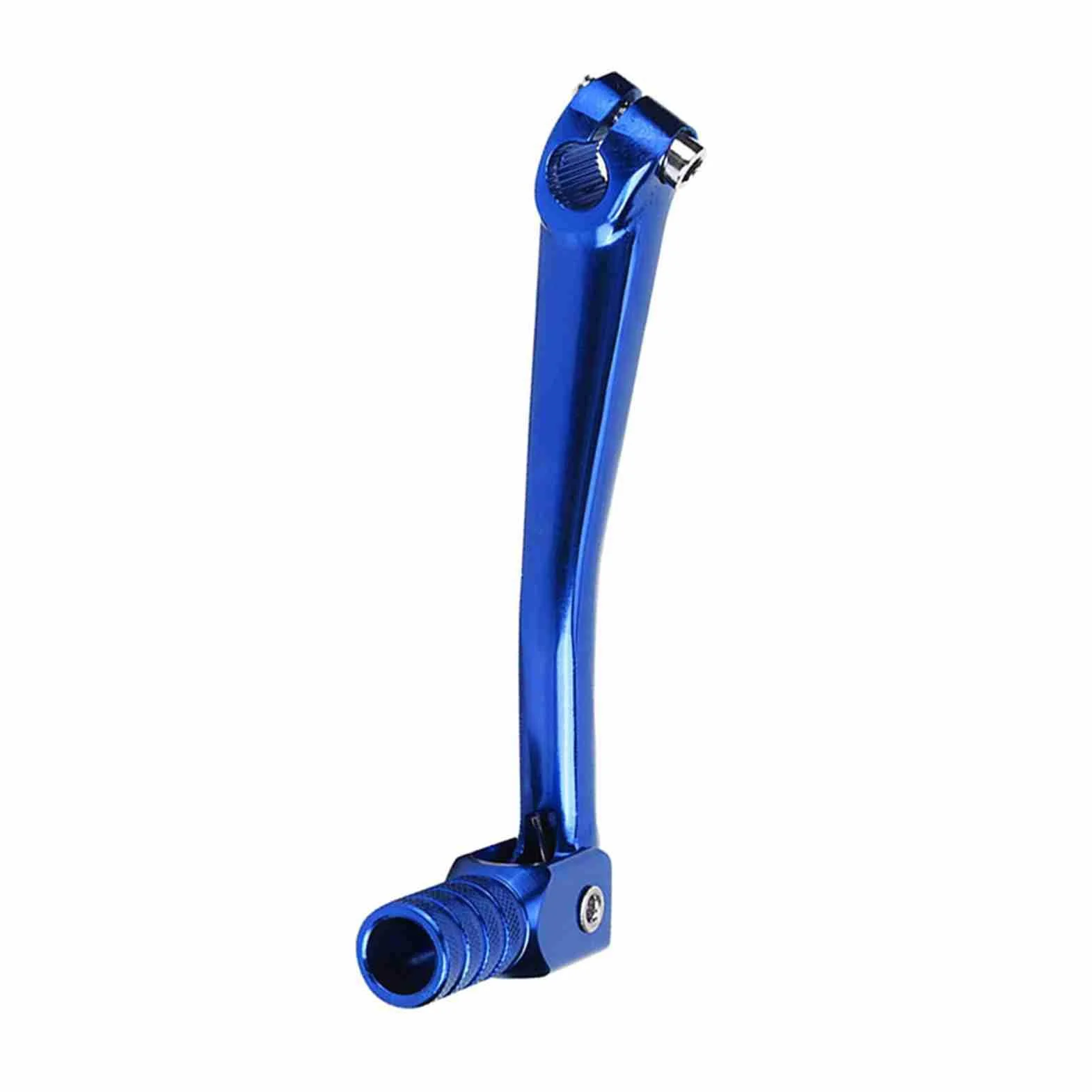 Motocykl Kickstart, Uniwersalna Dźwignia Zmiany Biegów Motocykla Złota, Inne, Akcesoria do Modyfikacji Motocykli Dźwignia Zmiany Biegów ze Stopu Aluminium Cnc (czerwona) (BLUE)