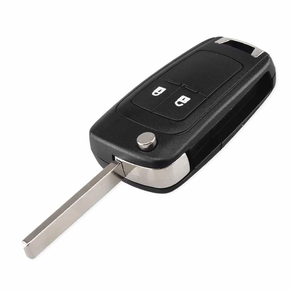 Etui na klucze do Opel Astra J Insignia A Meriva B Zafira C Mokka Chevrolet Orlando Aveo - 2 przyciski pilot zdalnego sterowania