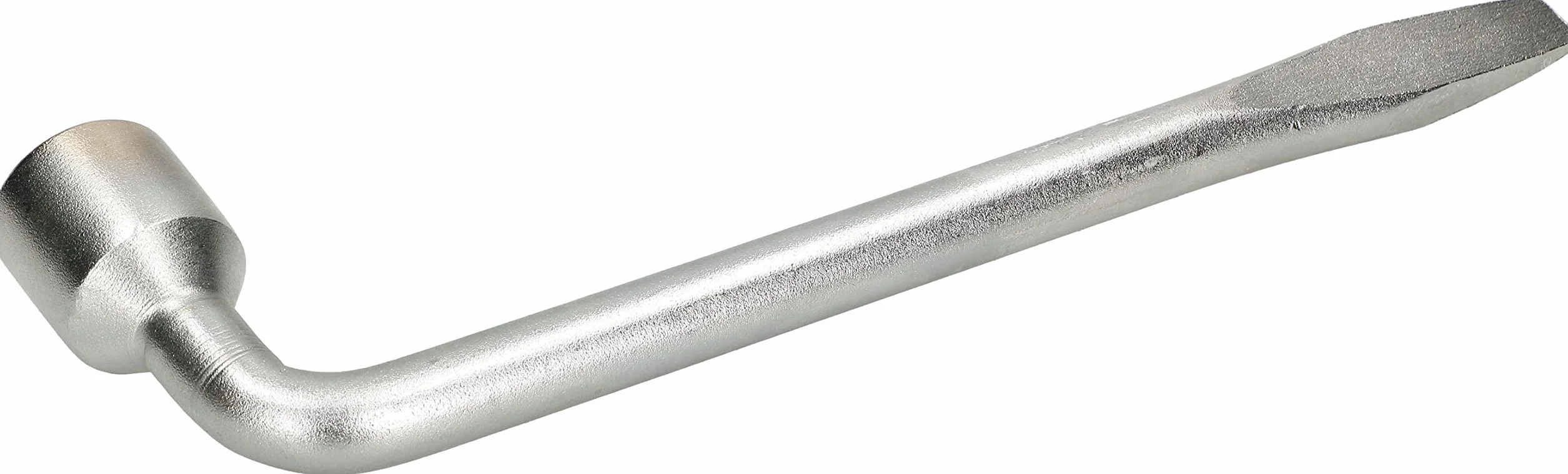 KOTARBAU® Klucz do kół samochodowych wygięty 23 mm ze stali węglowej chromowany