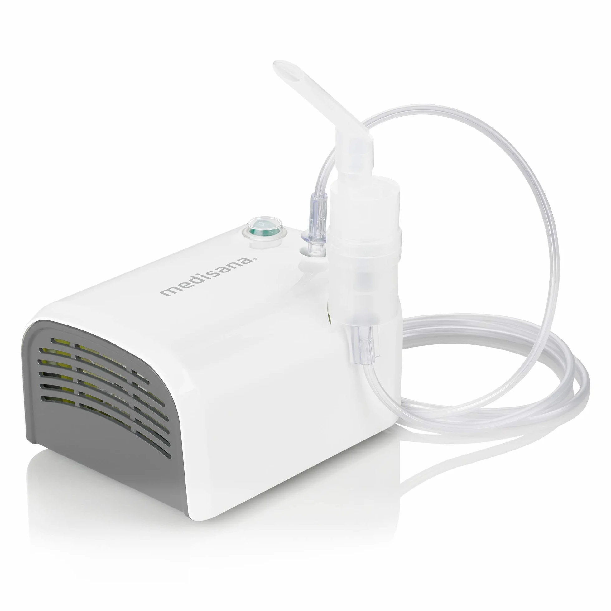 Medisana IN 520 inhalator nebulizator kompresorowy z ustnikiem i maseczką dla dorosłych i dzieci