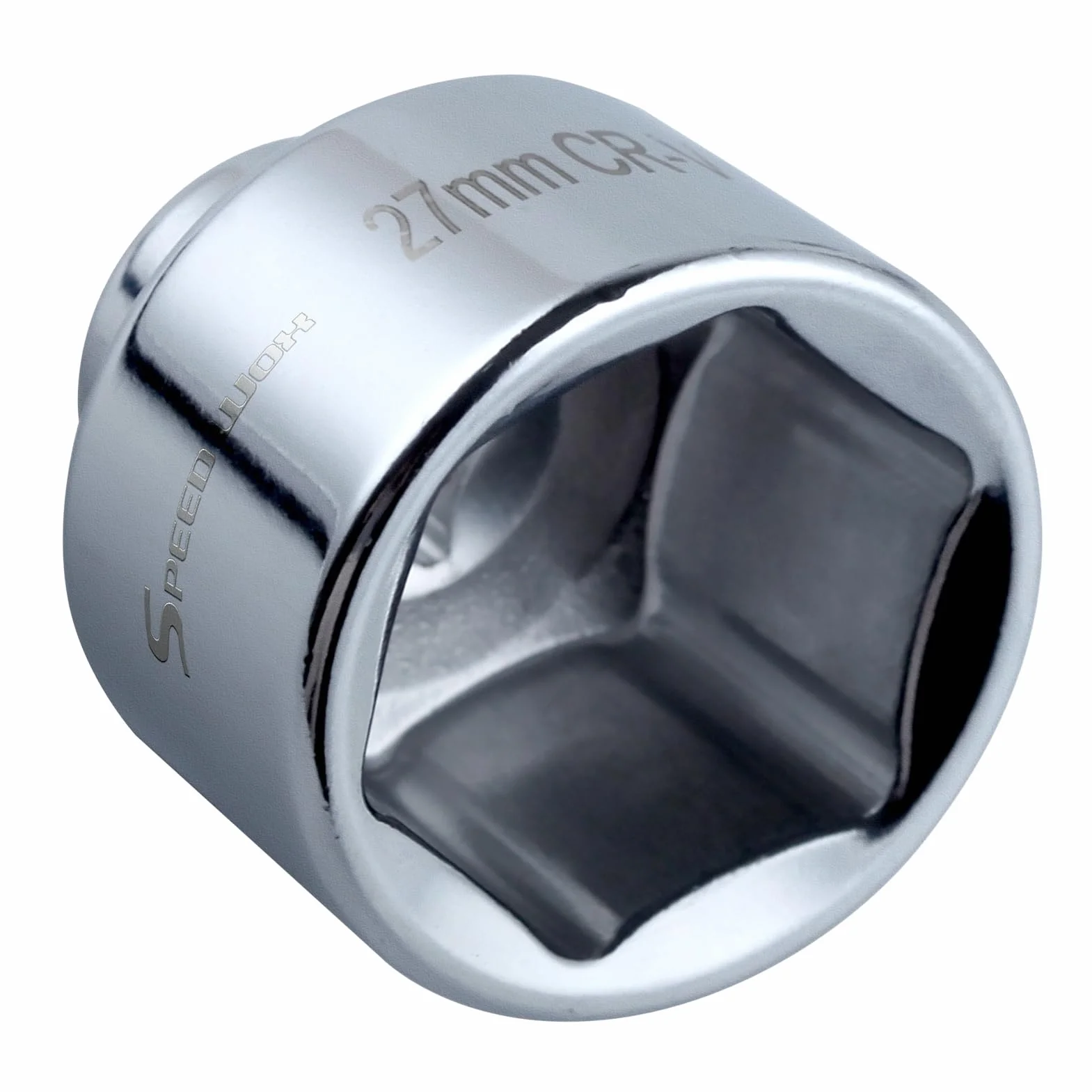 SPEEDWOX Klucz nasadowy filtra oleju 27 mm klucz niskoprofilowy narzędzie do usuwania filtra oleju 6-punktowe gniazdo 3/20.3 cm napęd pasuje do Mercedes Volkswagen Kia