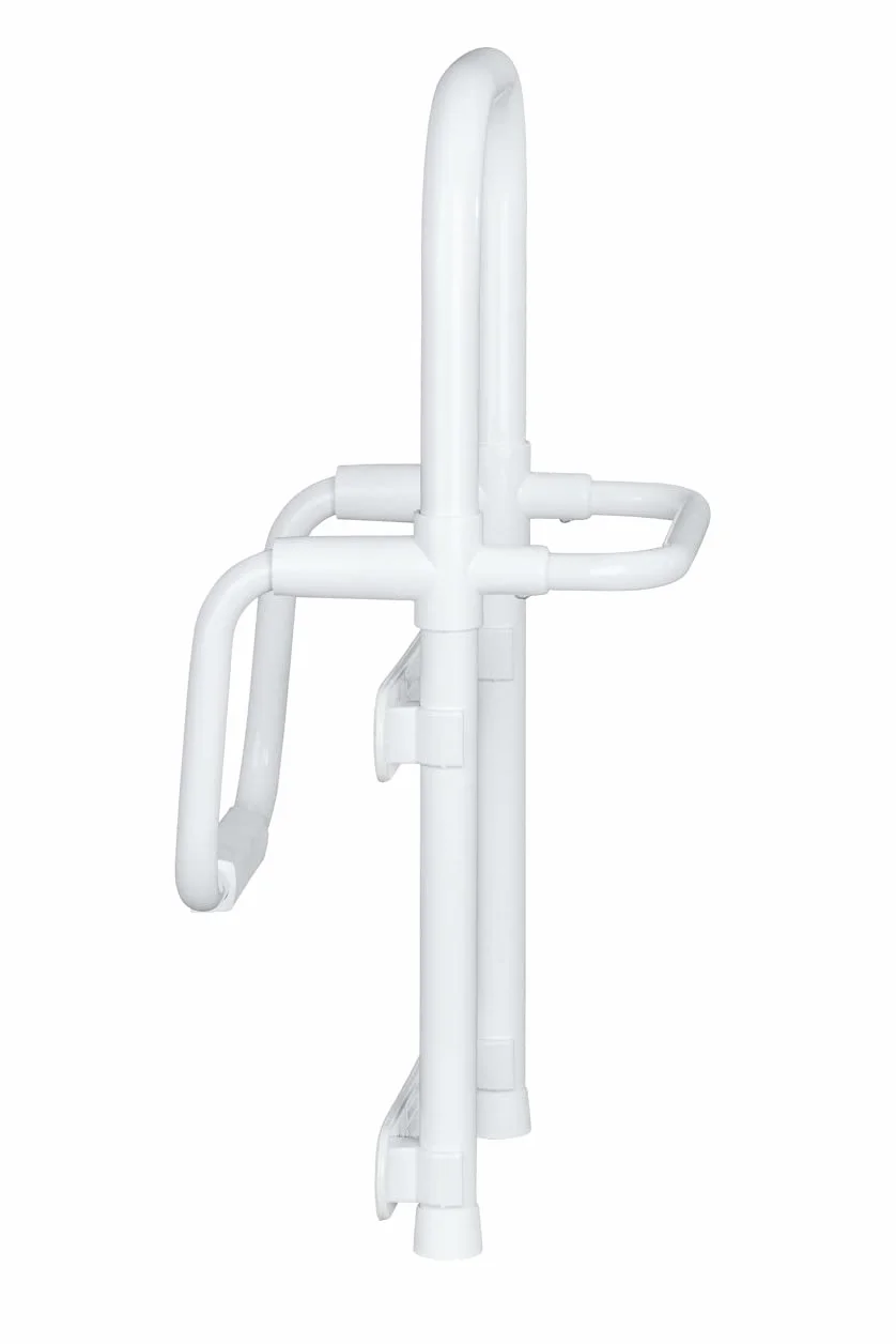 WENKO szyna bezpieczeństwa do wanny Secura regulowana 120 kg aluminium 23 x 52,5 x 24,5 cm biała