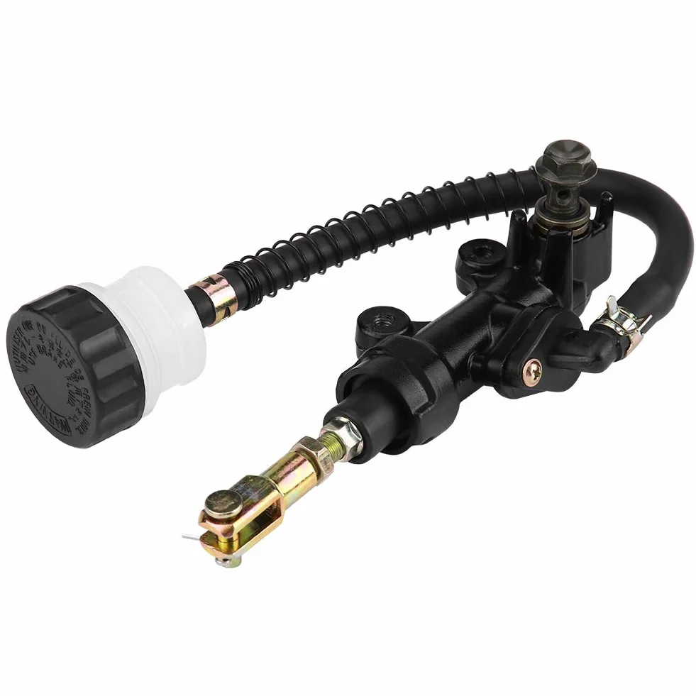 KIMISS Pompa hydrauliczna tylnego hamulca nożnego z zbiornikiem for SUZUKI GSXR 600 750 1000 1300 | Cylinder główny hamulca | Wysoka wydajność