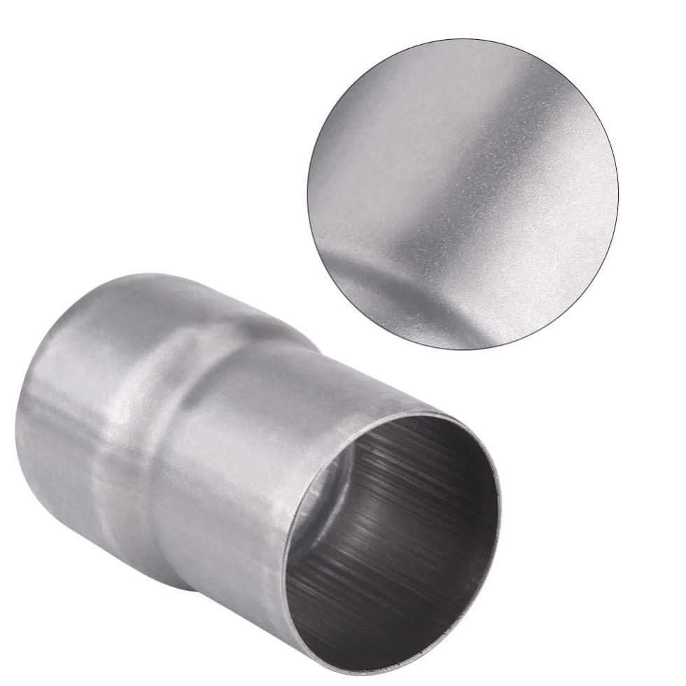Reduktor wydechu, 51mm do 60mm Adapter rury wydechowej motocykla Redukcja tłumika Złącze ze stali nierdzewnej