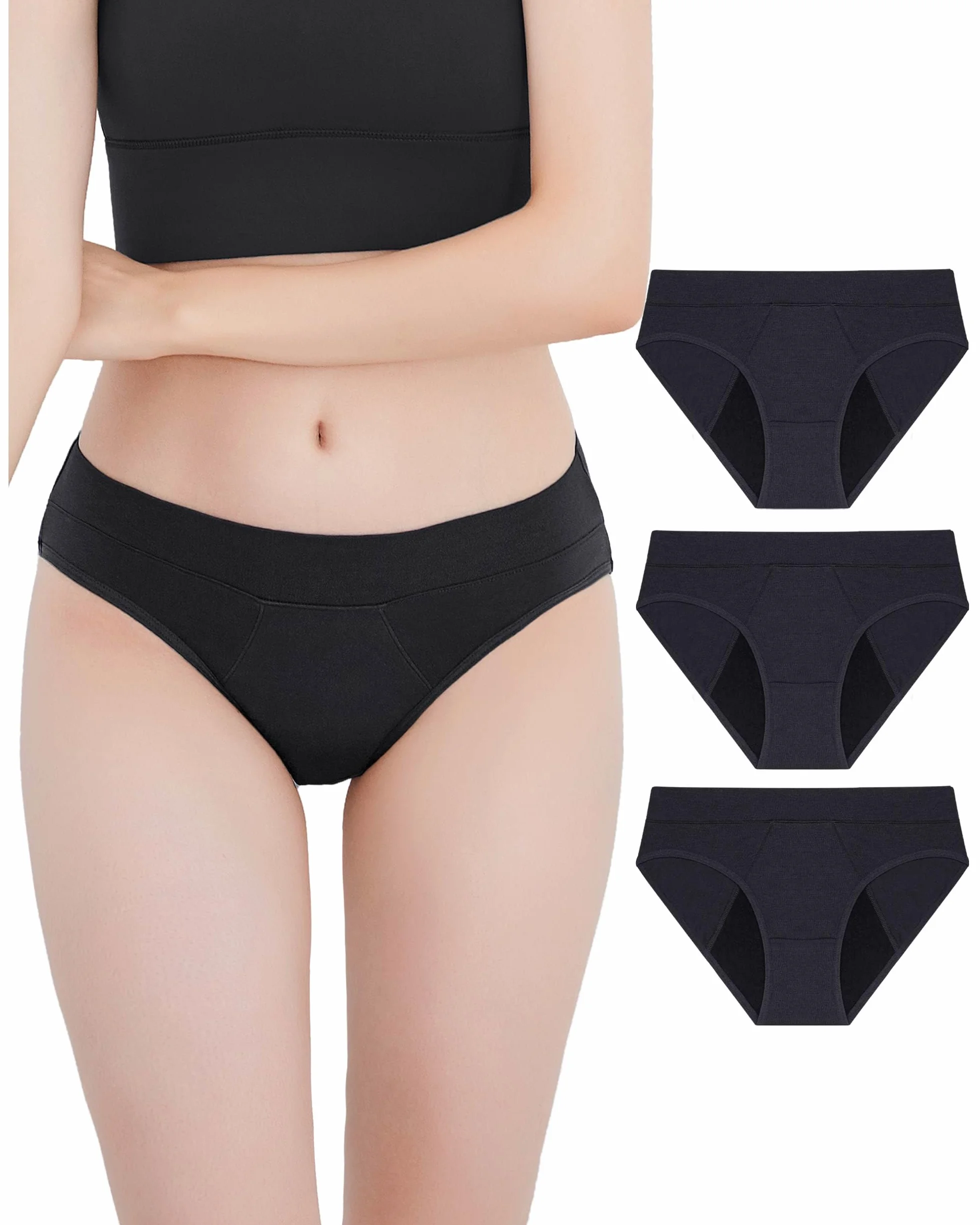 Neione Majtki Menstruacyjne Poporodowe Damskie Supersoft Hipster