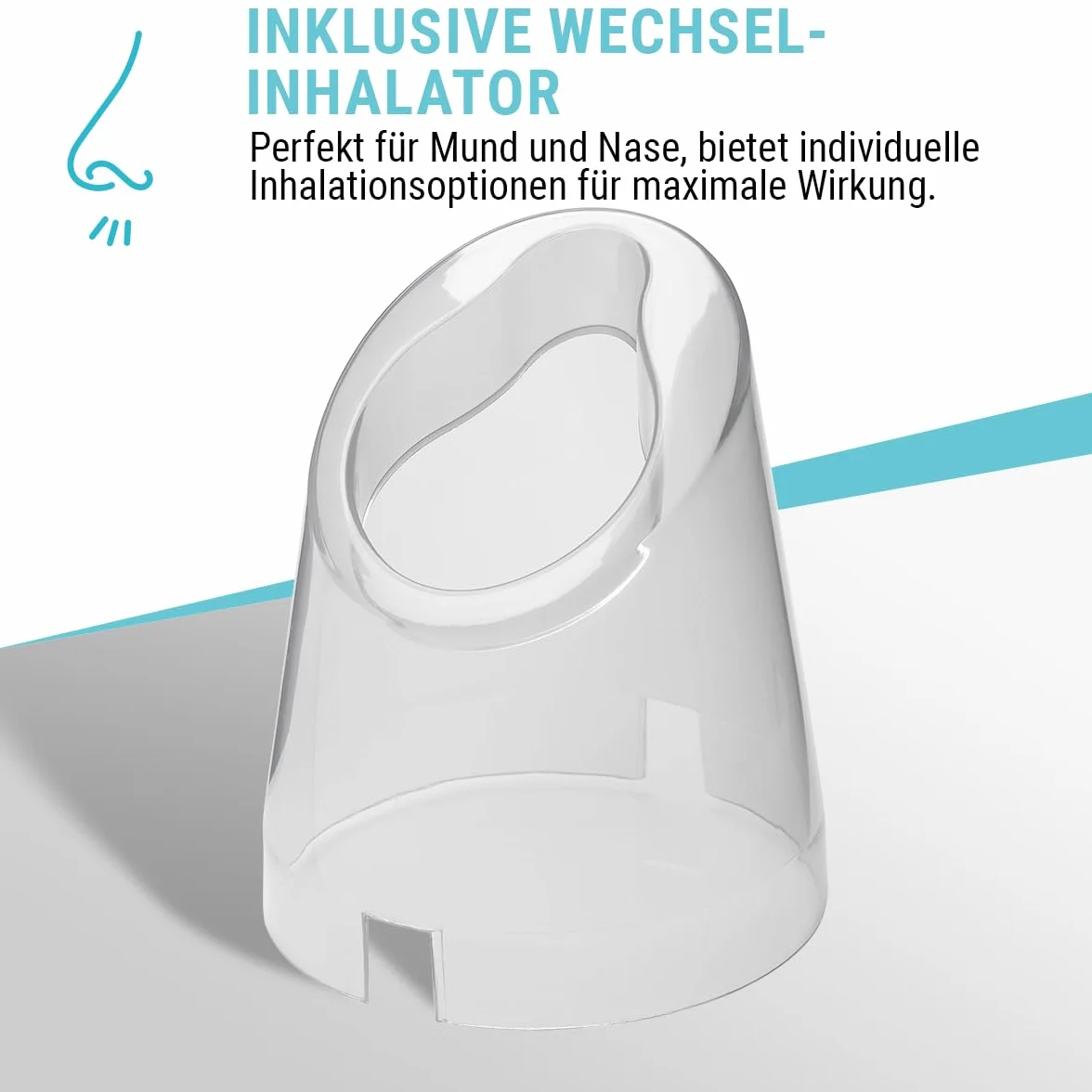 Clatronic GS 3656 Sauna do Twarzy z Inhalatorem i Nasadką Aromatyczną, Biały
