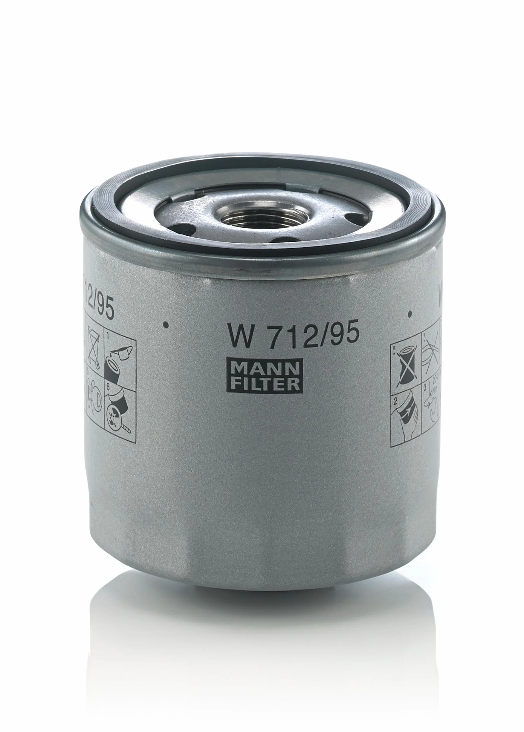 MANN-FILTER W 712/95 Filtr olejowy - do Samochody osobowe + dostawcze