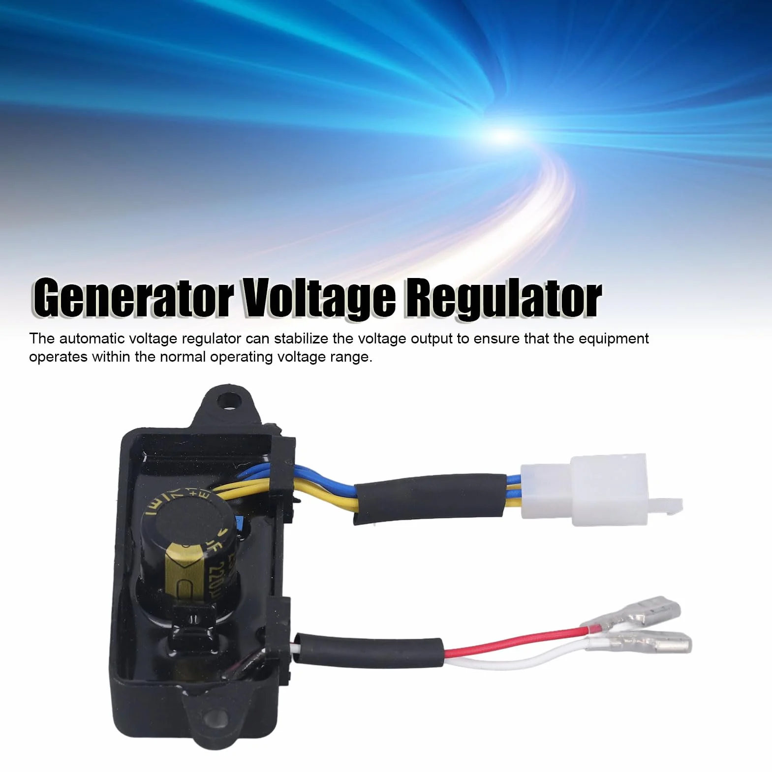 Automatyczny Regulator Napięcia AVR, Pojedynczy Trójfazowy Regulator Napięcia Generatora 220 V 380 V, Akcesoria do Prostownika Alternatora