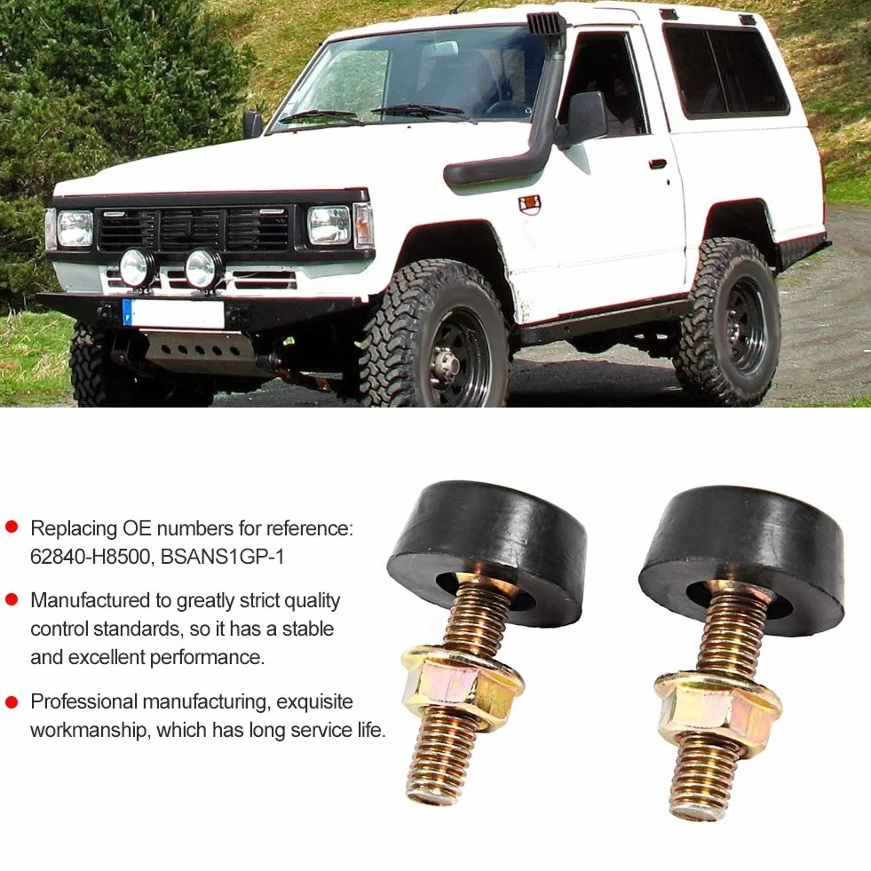 Odbojnik, osłona maski samochodu ze stopu aluminium Odbojnik dla Nis-san Patrol GQ dla Ford Maverick BSANS1GP-1 62840-H8500 Odbojnik maski