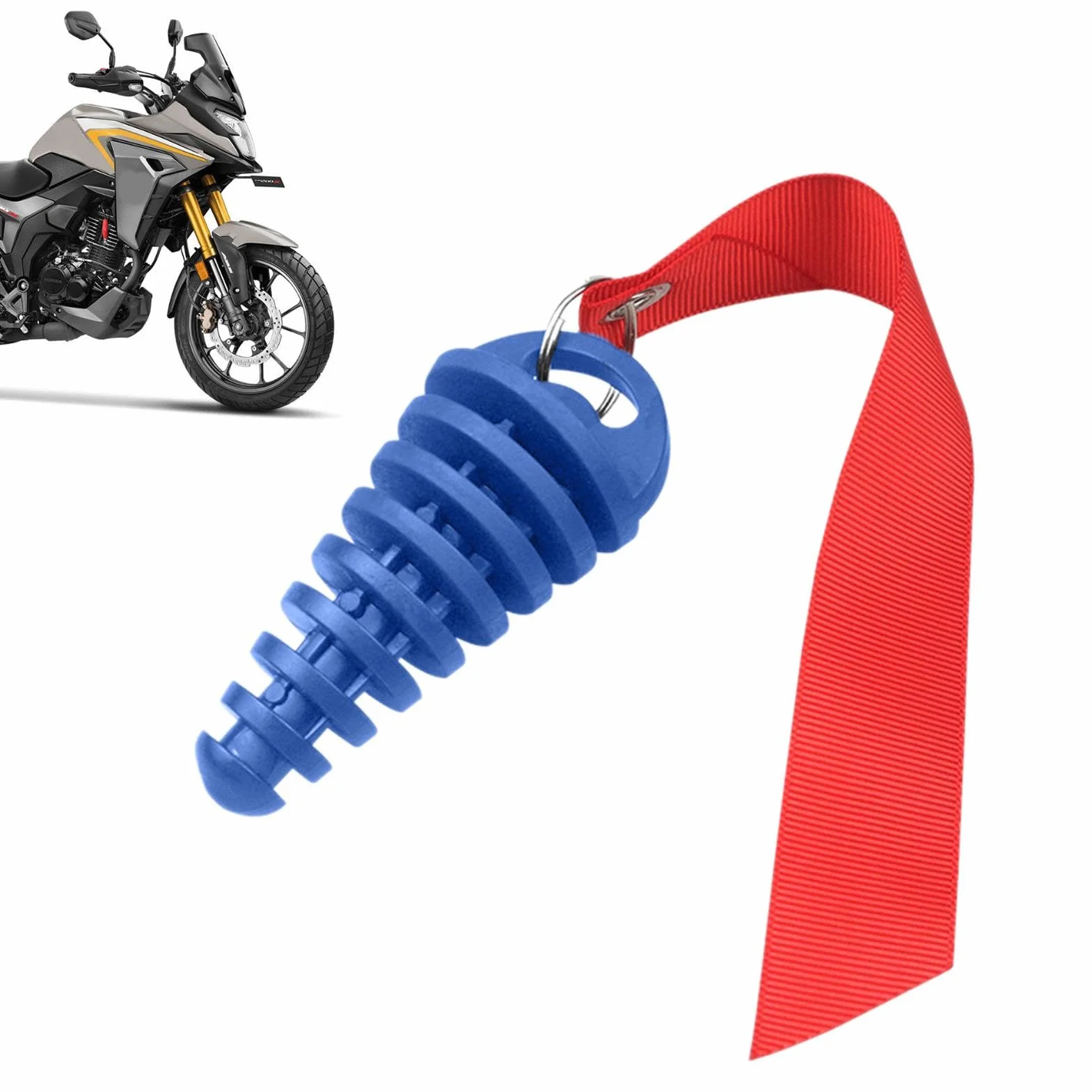 Korek do mycia, korek wydechowy motocykla | 2-suwowy korek do mycia motocykla - korek wydechowy Dirtbike z banerami tłumika wydechowego, usuń start