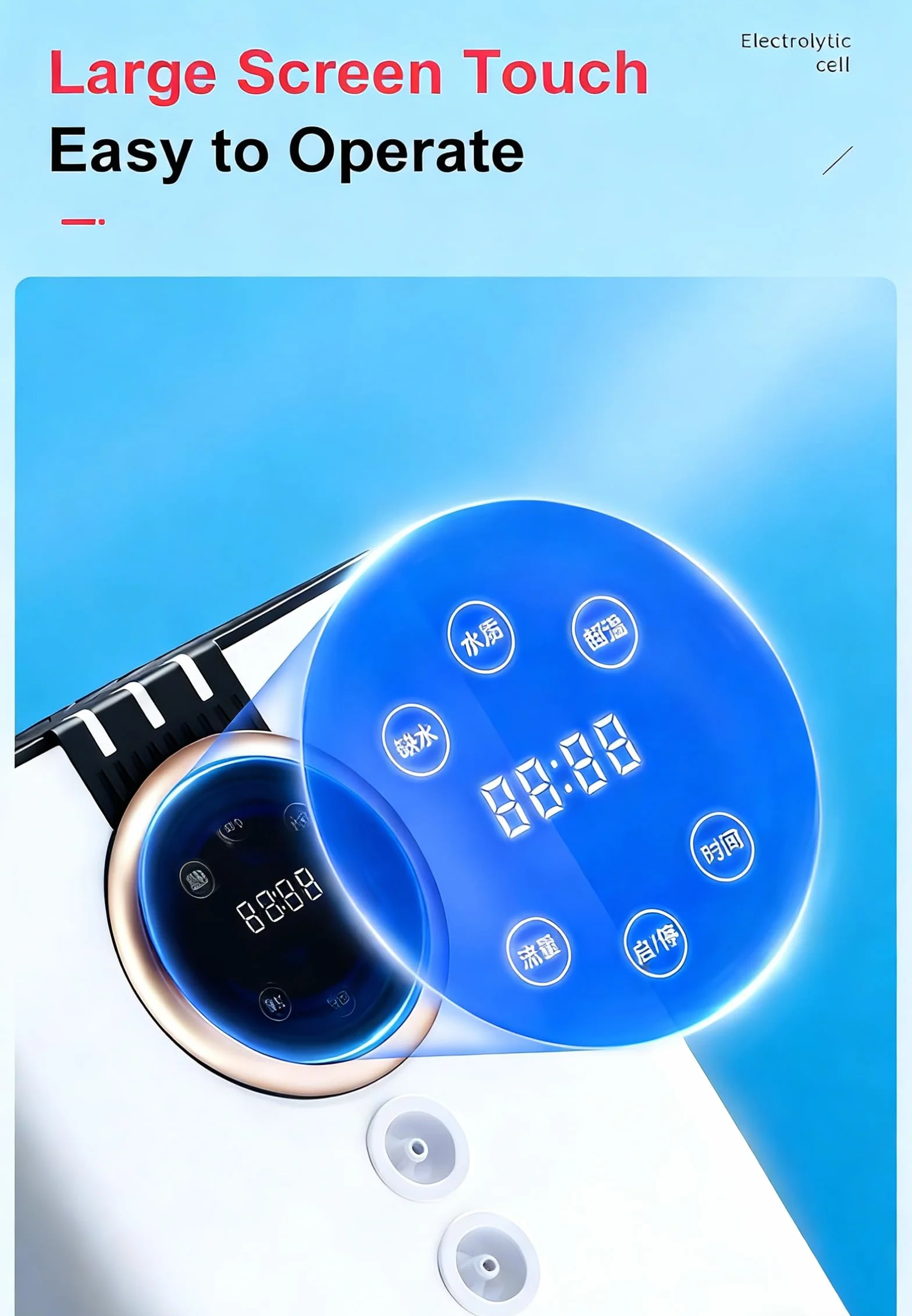 Inhalator Wodorowy 900 Ml/Min Generator H2 99,99% Czystości Regulowana Szybkość Przepływu Timer 6-Godzinny