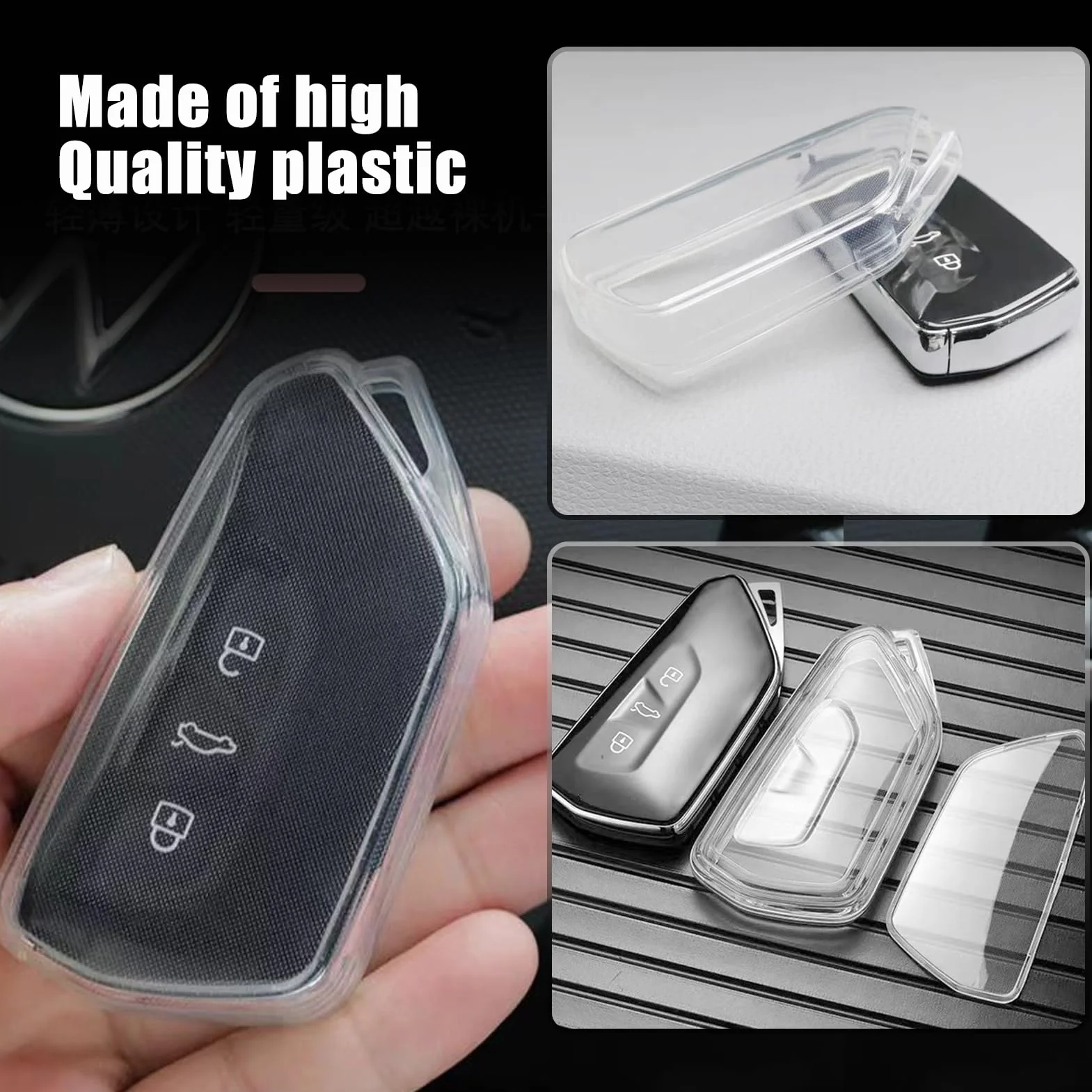 Silikonowe etui na klucze do VW Golf 8 i ID.3, ID.4, Seat Leon, Skoda Octavia, Cupra Formentor
