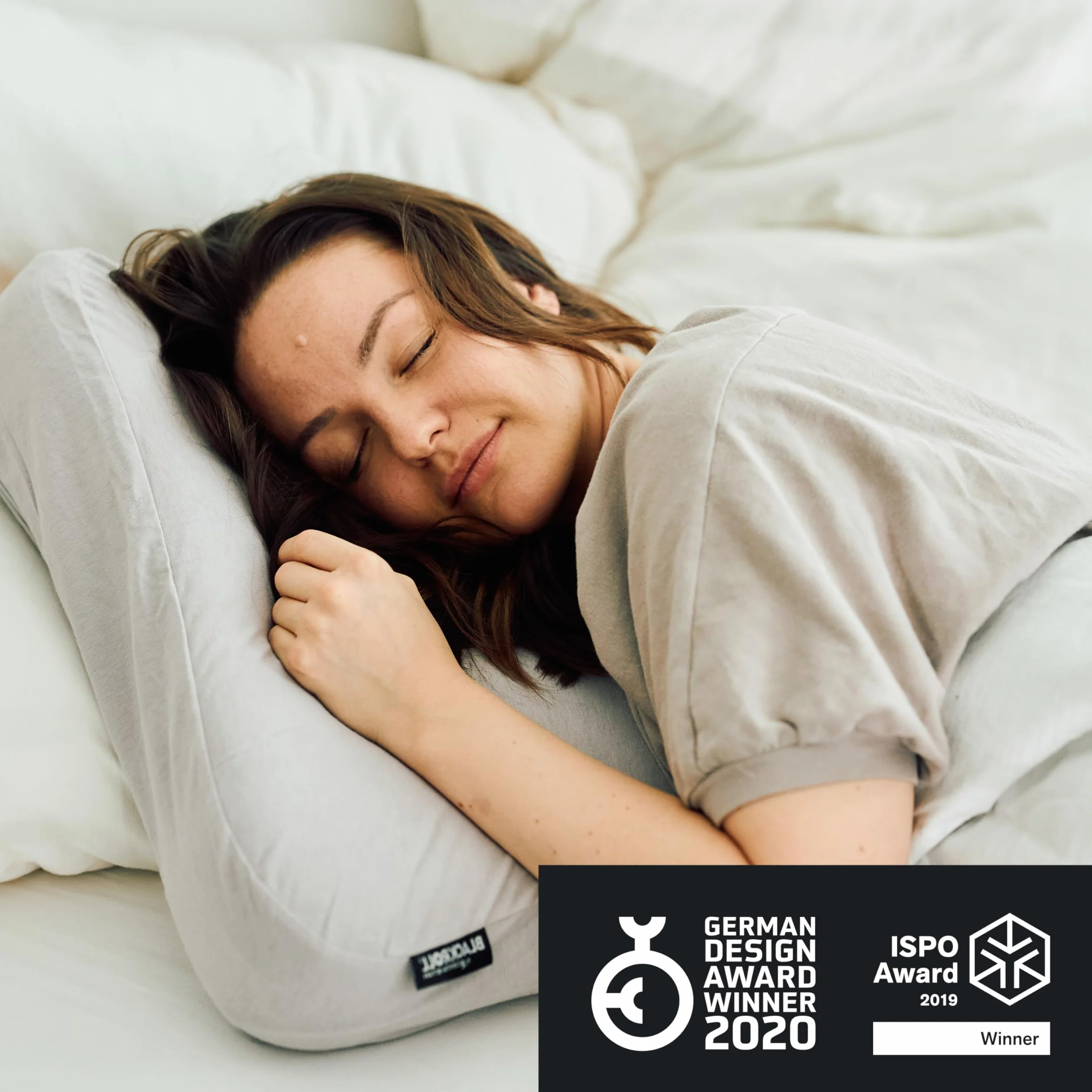 Blackroll Recovery Pillow ortopedyczna poduszka pod kark z pianki wiskozowej z pamięcią kształtu