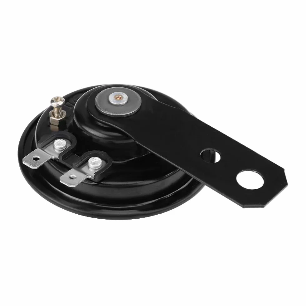 Róg motocyklowy, Fydun Universal Motorcycle Round Speaker Wodoodporny elektryczny róg do skutera Motorower Dirt Bike